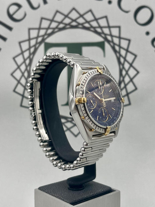 Breitling B13047 Chronomat Steel & 18K Gold 39mm Recently Serviced