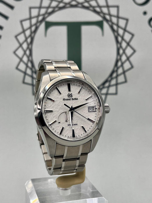 GRAND SEIKO Snowflake SBGA211 40mm Titanium Full Set Immaculate PX Welcome