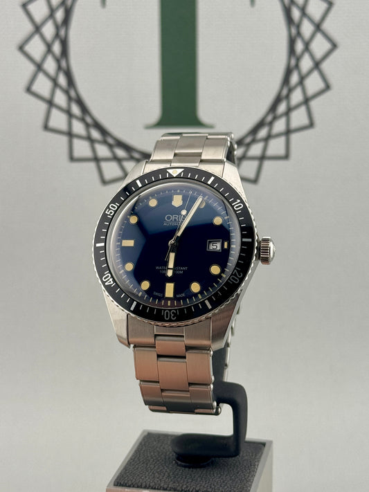 Oris Diver 65 Full Set 42mm Ref 01 733 7720 4055 NATO + Steel