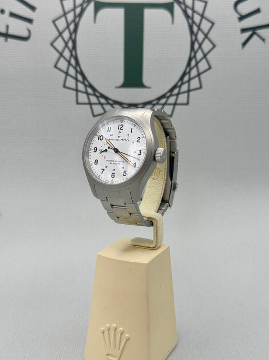 2025 Hamilton Khaki Field Power Reserve Men's Watch - H69509110 - 40mm