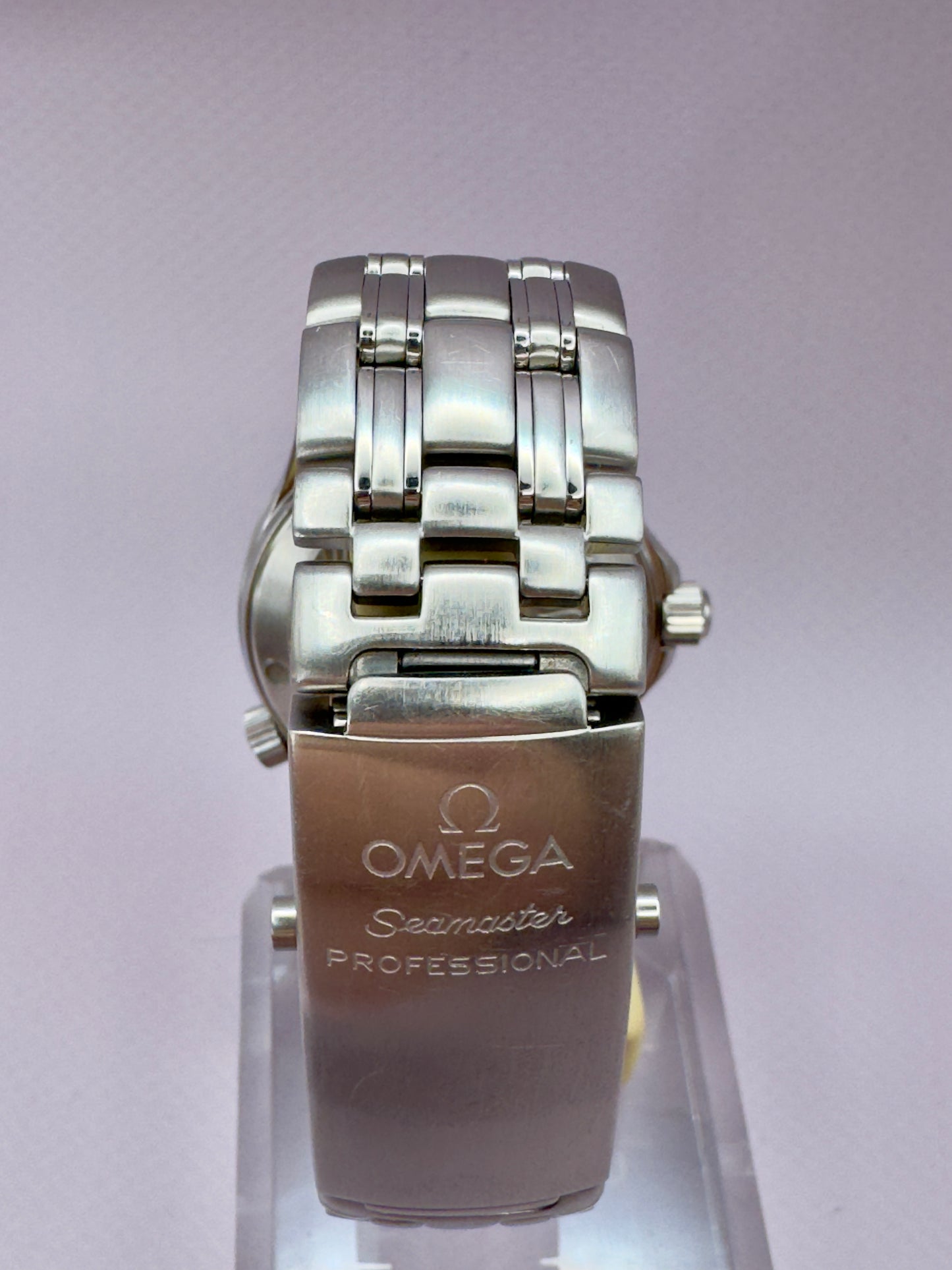 2003 OMEGA Seamaster Blue Unisex Watch - 2561.80 - 36mm - Wavey Dial - Full set
