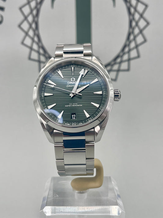 Dec 2022 Omega SeaMaster AquaTerra Green 41mm 220.10.41.21.10.001 Auto