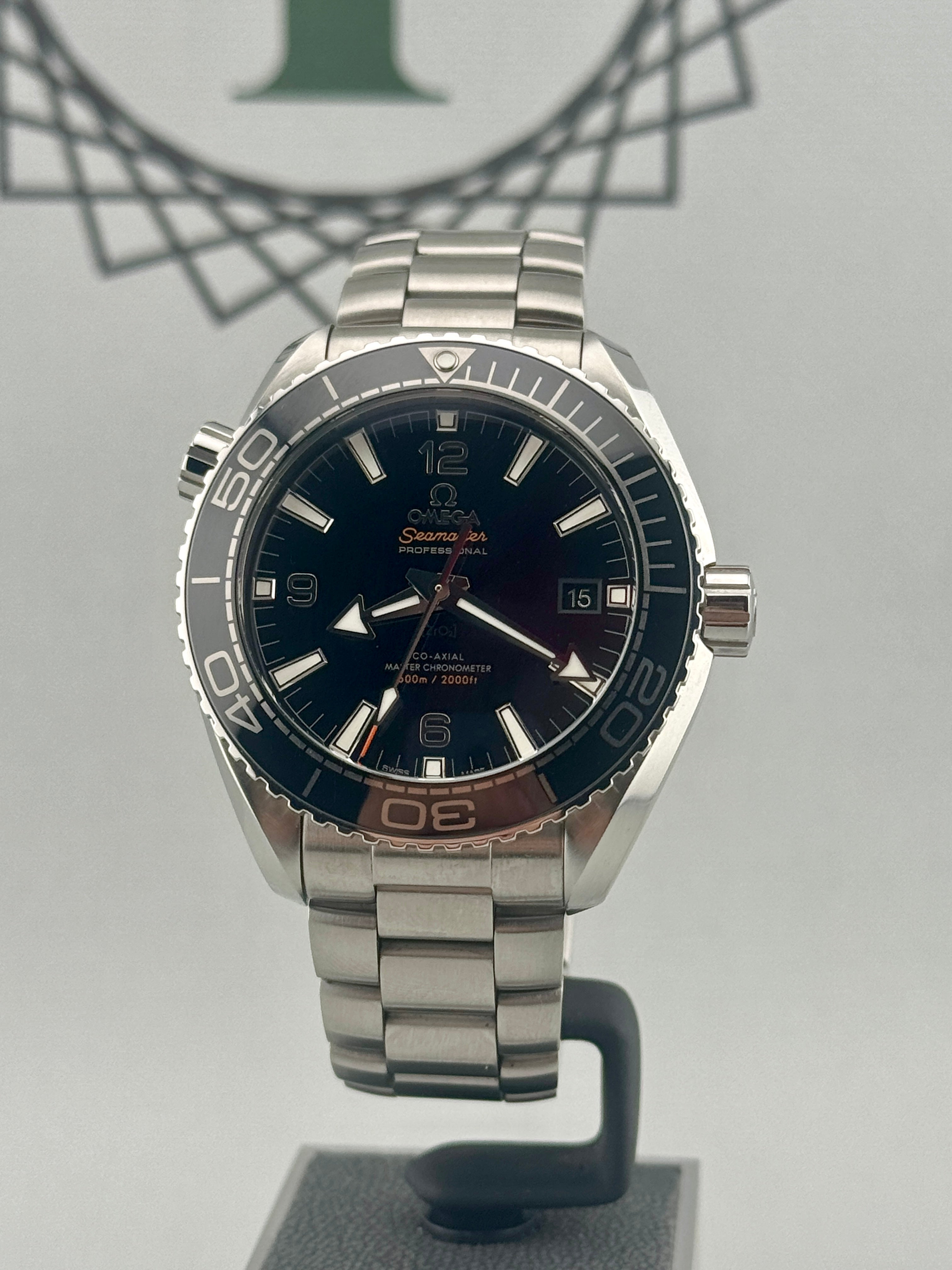 2024 Omega Seamaster Planet Ocean Black 600m Watch Full Set PX/Finance