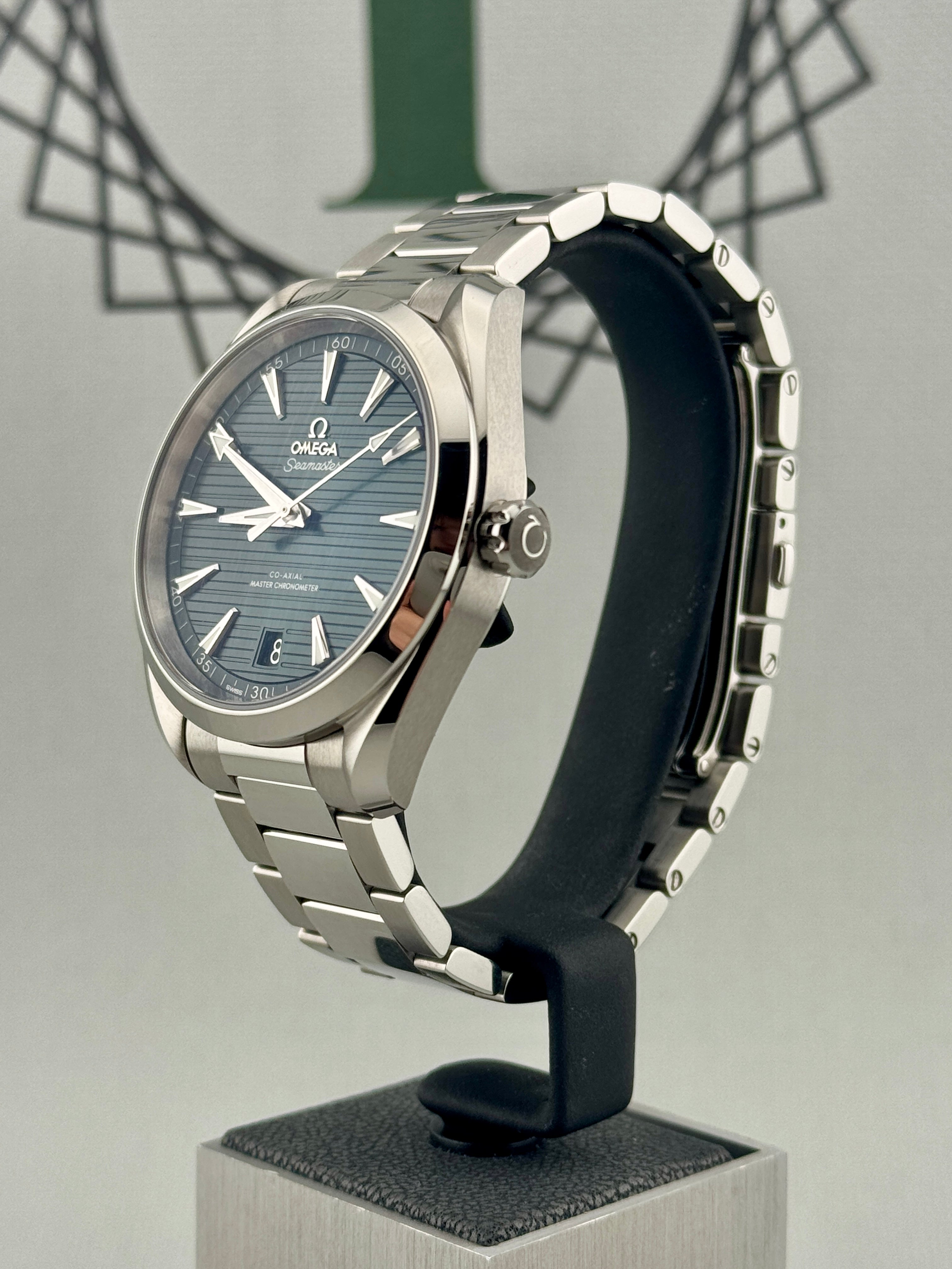 2022 Omega SeaMaster AquaTerra Green Dial 41mm 220.10.41.21.10.001 Auto PX Poss