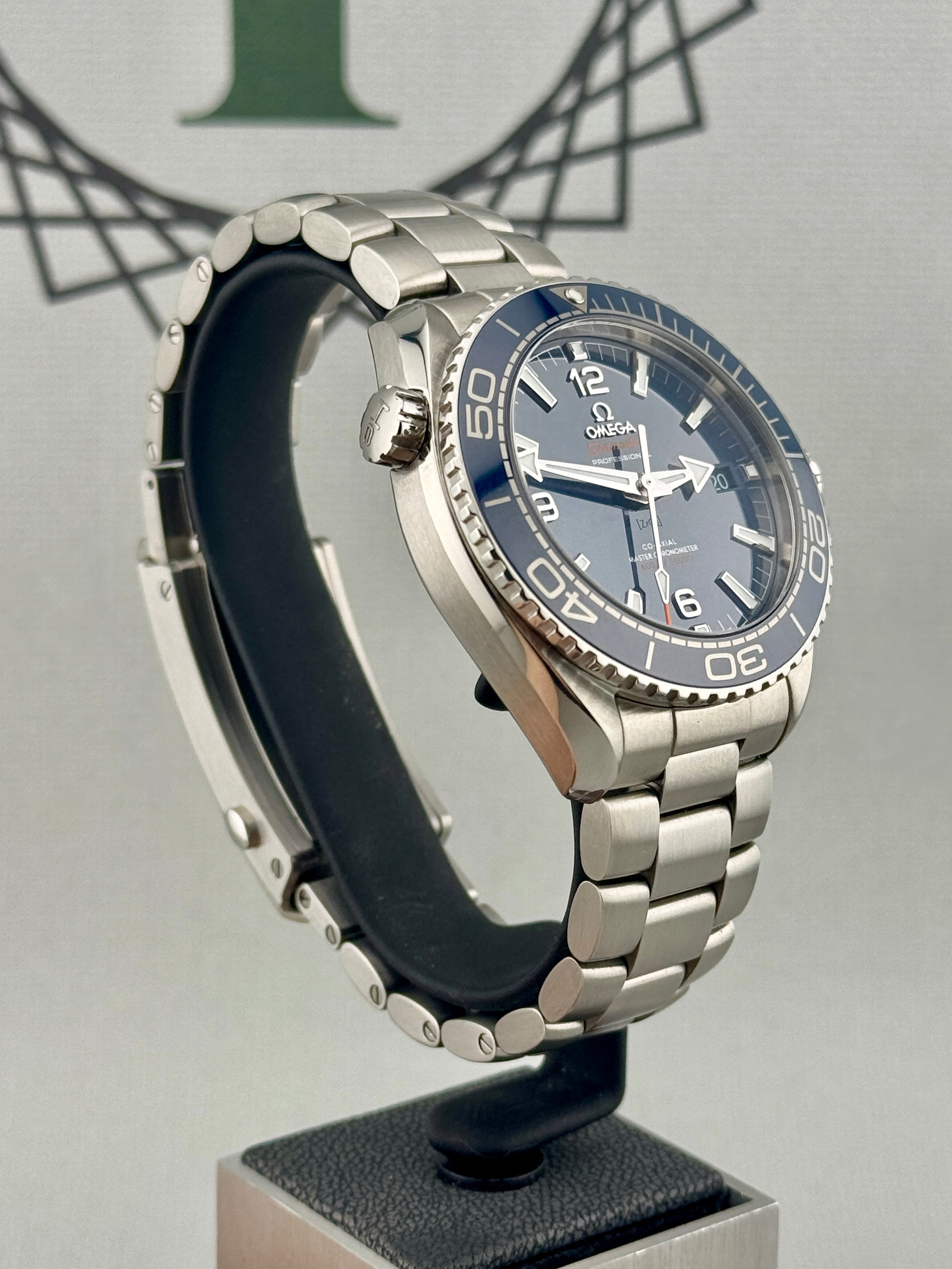 2024 Omega Seamaster Planet Ocean Blue 600m Watch Full Set PX/Finance