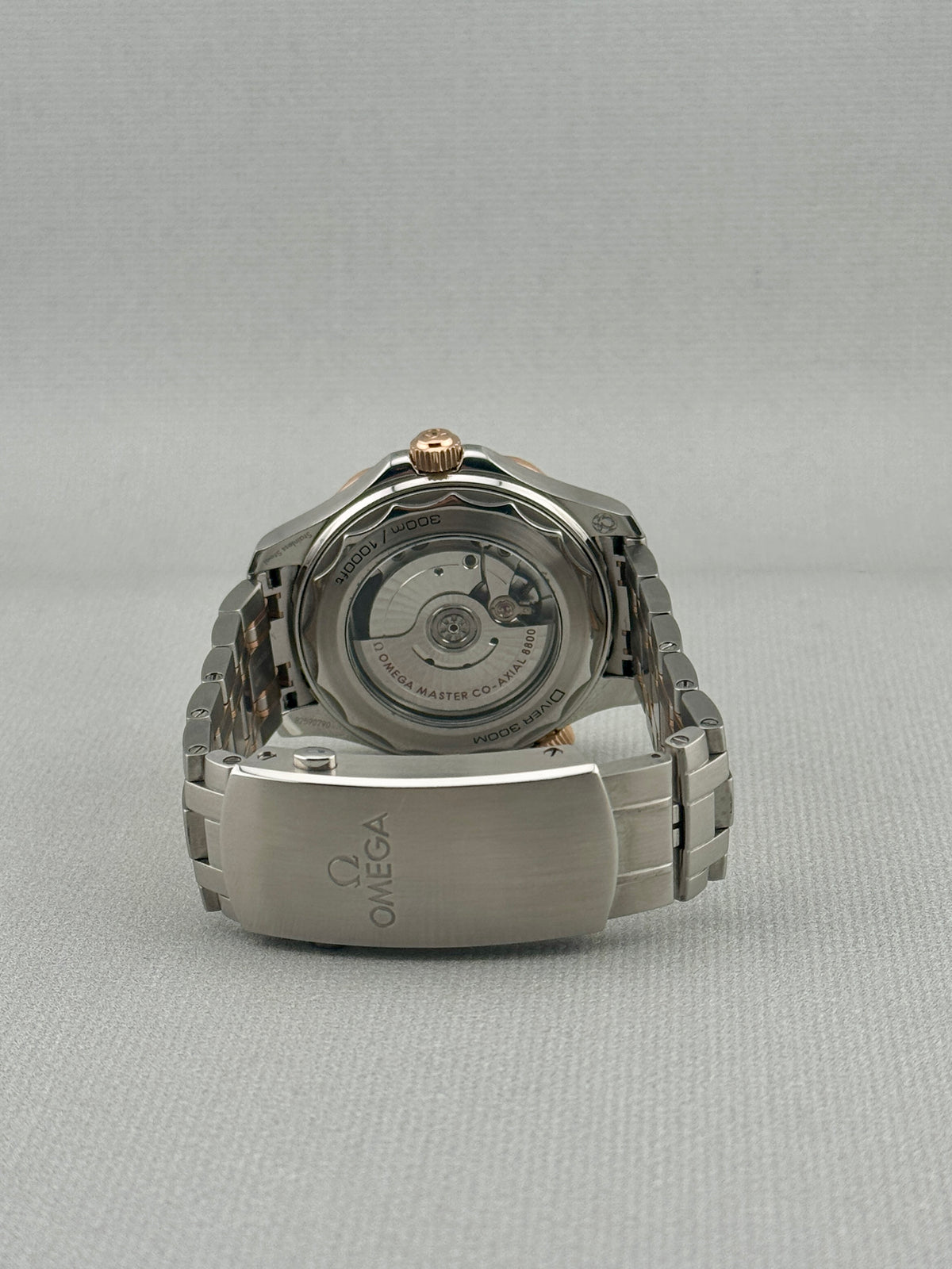 2022 Omega SeaMaster 300m 42mm Steel & 18k Sedna Gold Auto Full Set PX Poss
