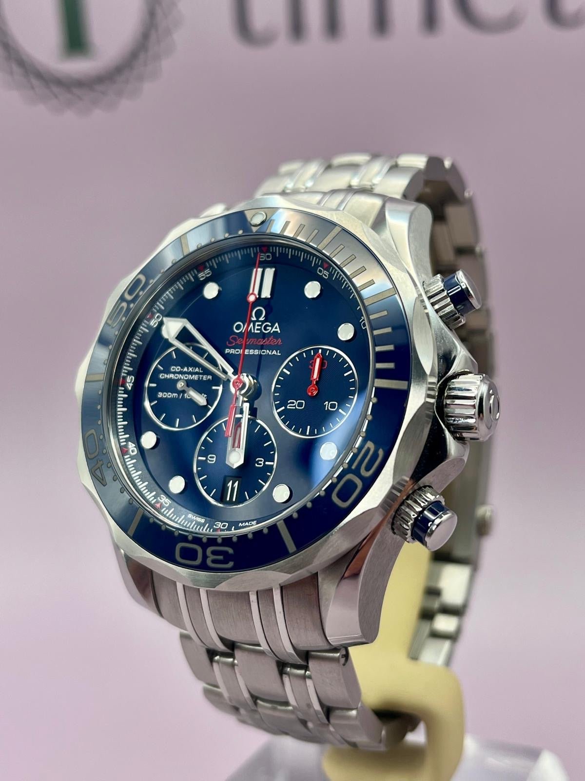 Omega Seamaster 300m Chronograph - 212.30.44.50.03.001 - 44m - Full Set! - TimeTribe