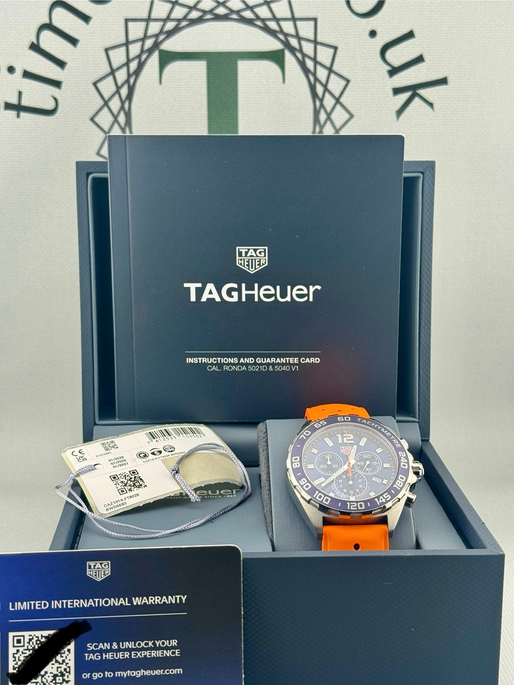 2025 Tag Heuer Formula 1 Chrono 43MM CAZ1014.FT8028 Full Set