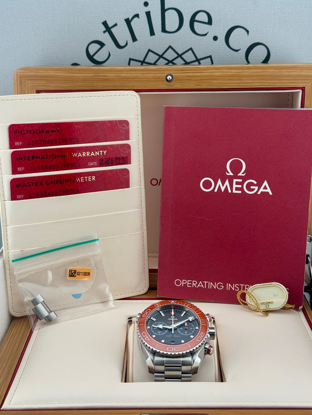 2023 OMEGA Planet Ocean Auto 45.5m 215.30.46.51.99.001 Full Set Part X/Finance