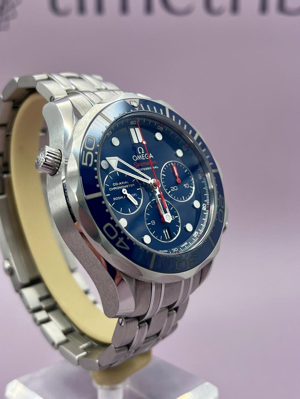 Omega Seamaster 300m Chronograph - 212.30.44.50.03.001 - 44m - Full Set! - TimeTribe