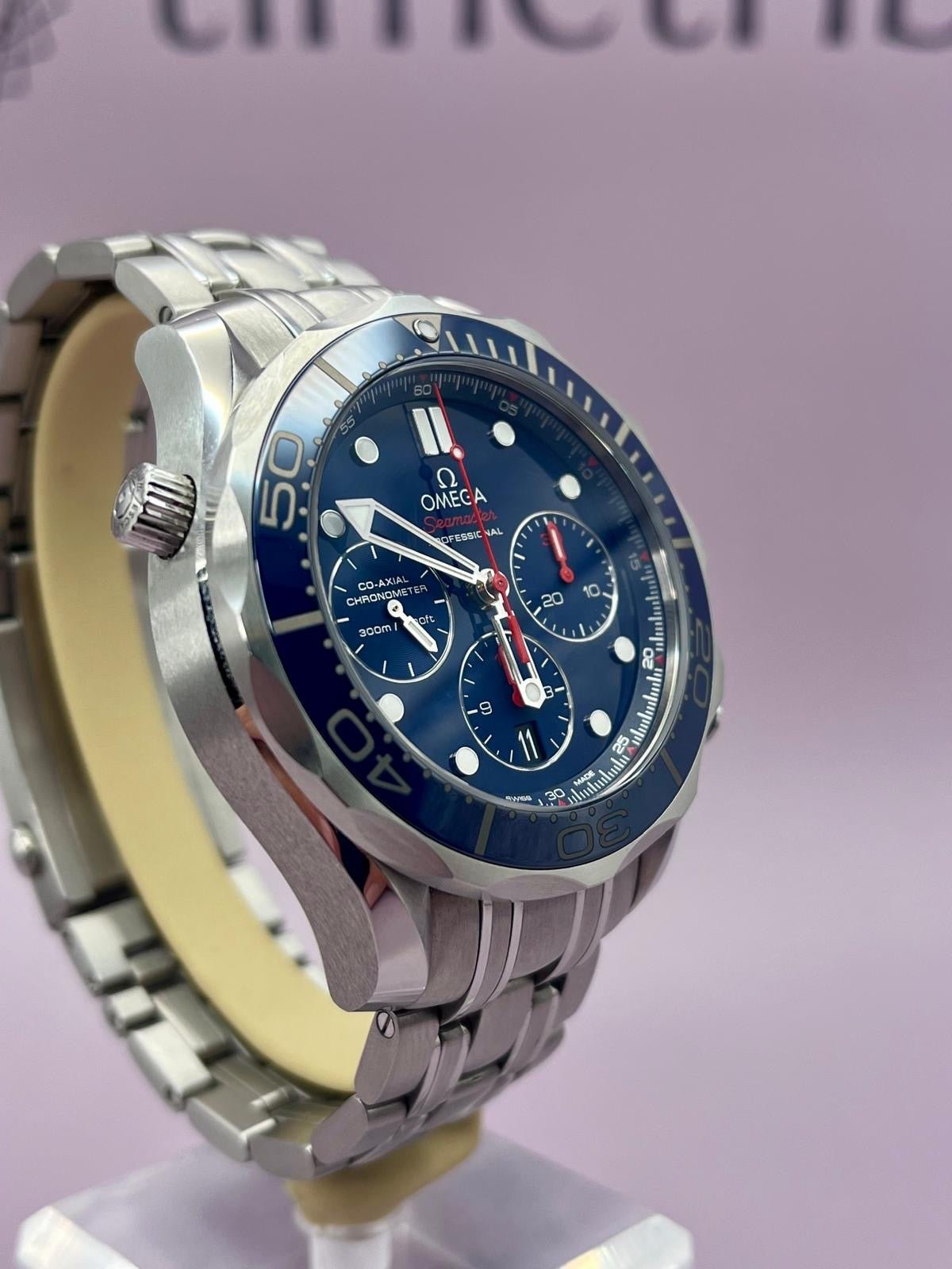 Omega Seamaster 300m Chronograph - 212.30.44.50.03.001 - 44m - Full Set! - TimeTribe