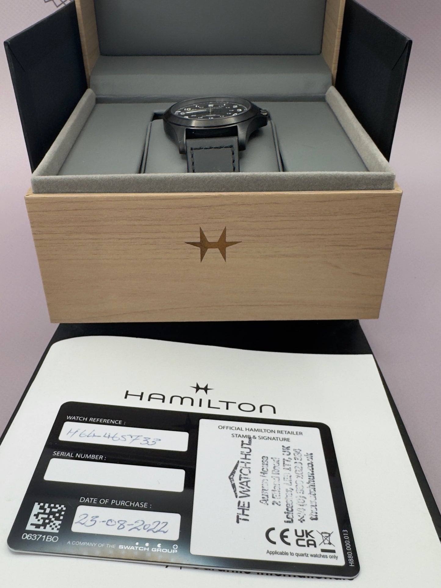 2022 Hamilton Khaki Field King Automatic - H64465733 - 40MM - Full Set Mint