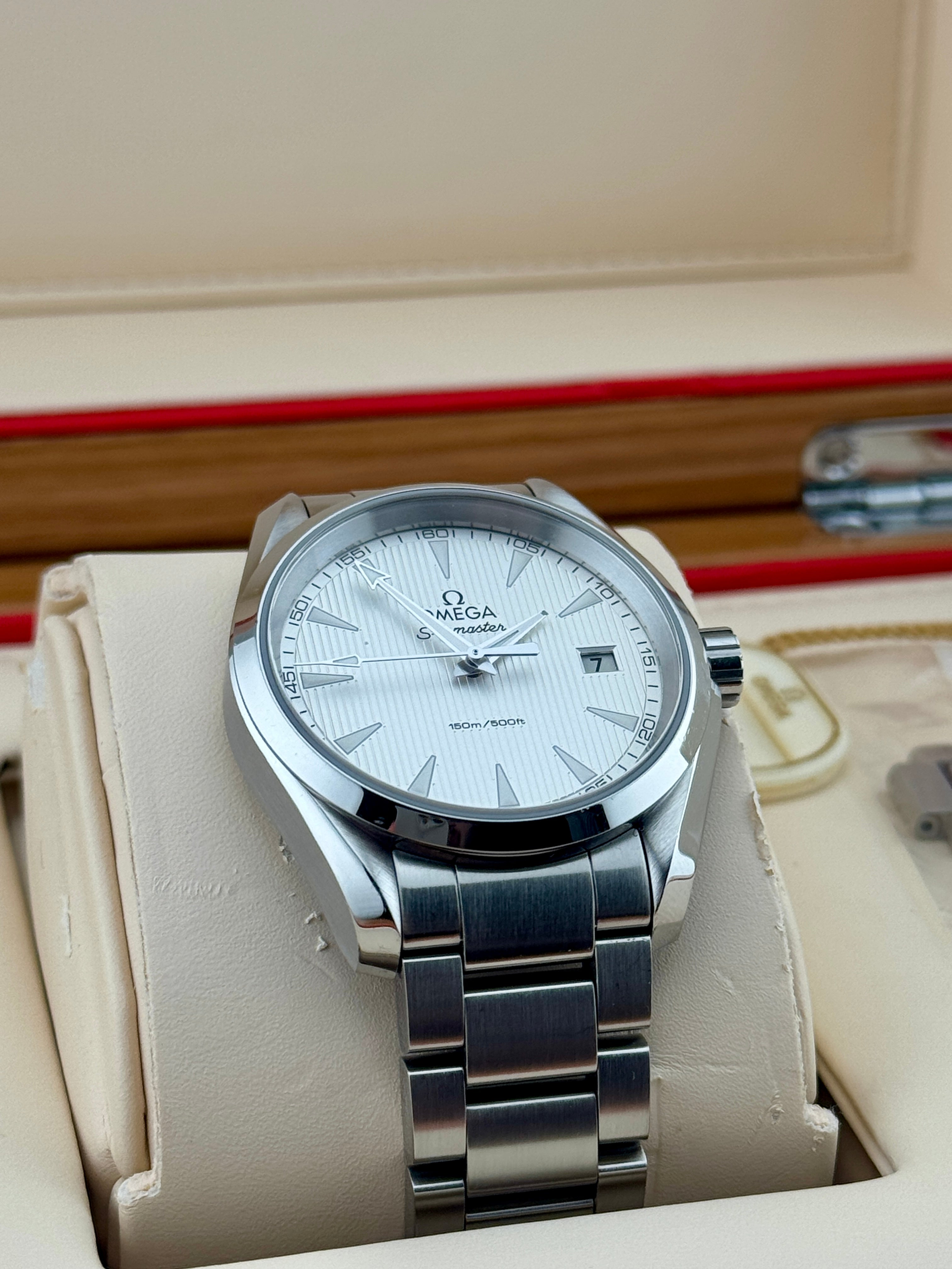 Omega Seamaster AquaTerra Quartz 38.5mm 231.10.39.60.02.001 PX/Finance