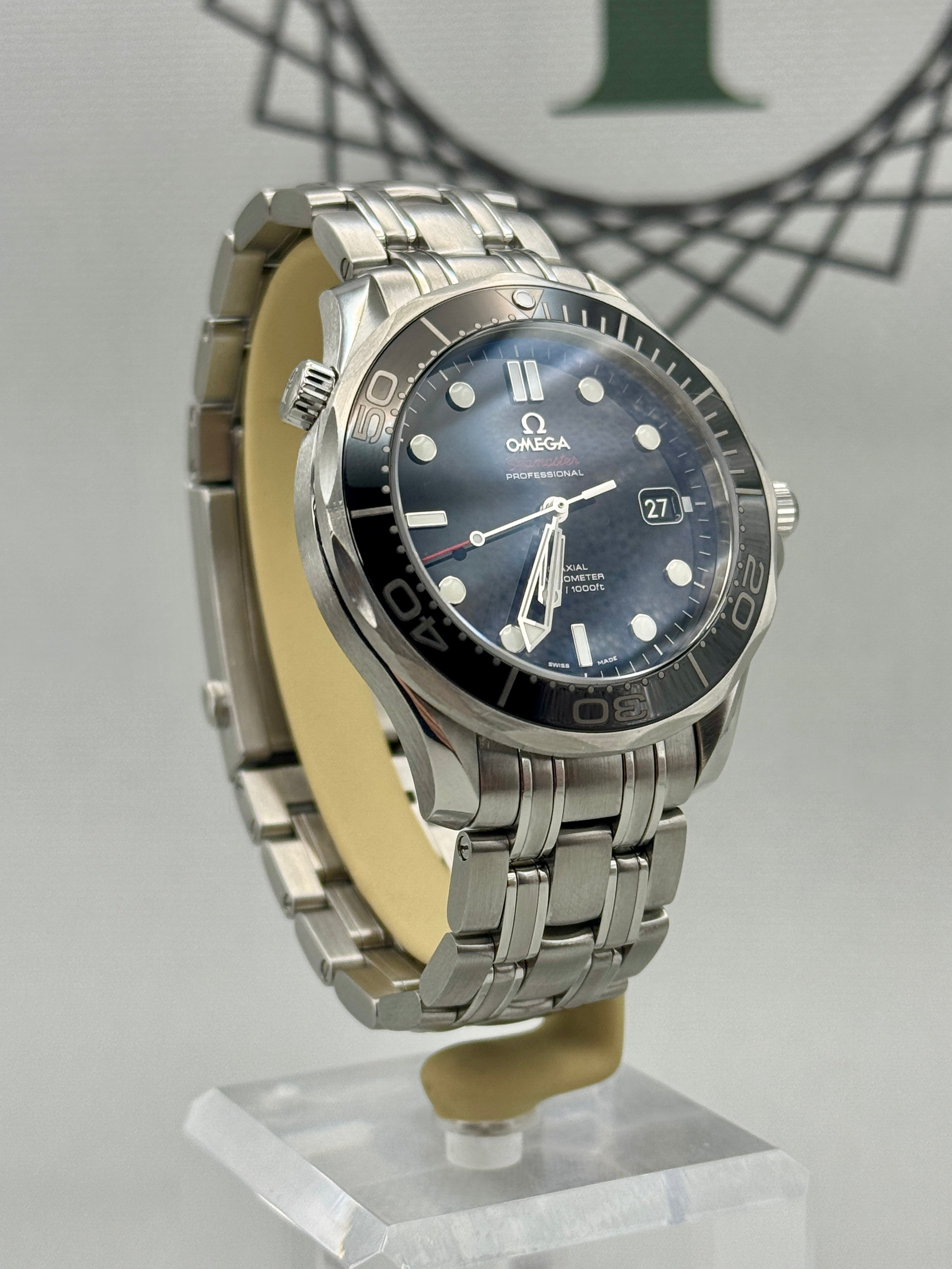 2019 OMEGA Seamaster 300 41mm 212.30.41.20.01.003 Full Set PX/Finance Available