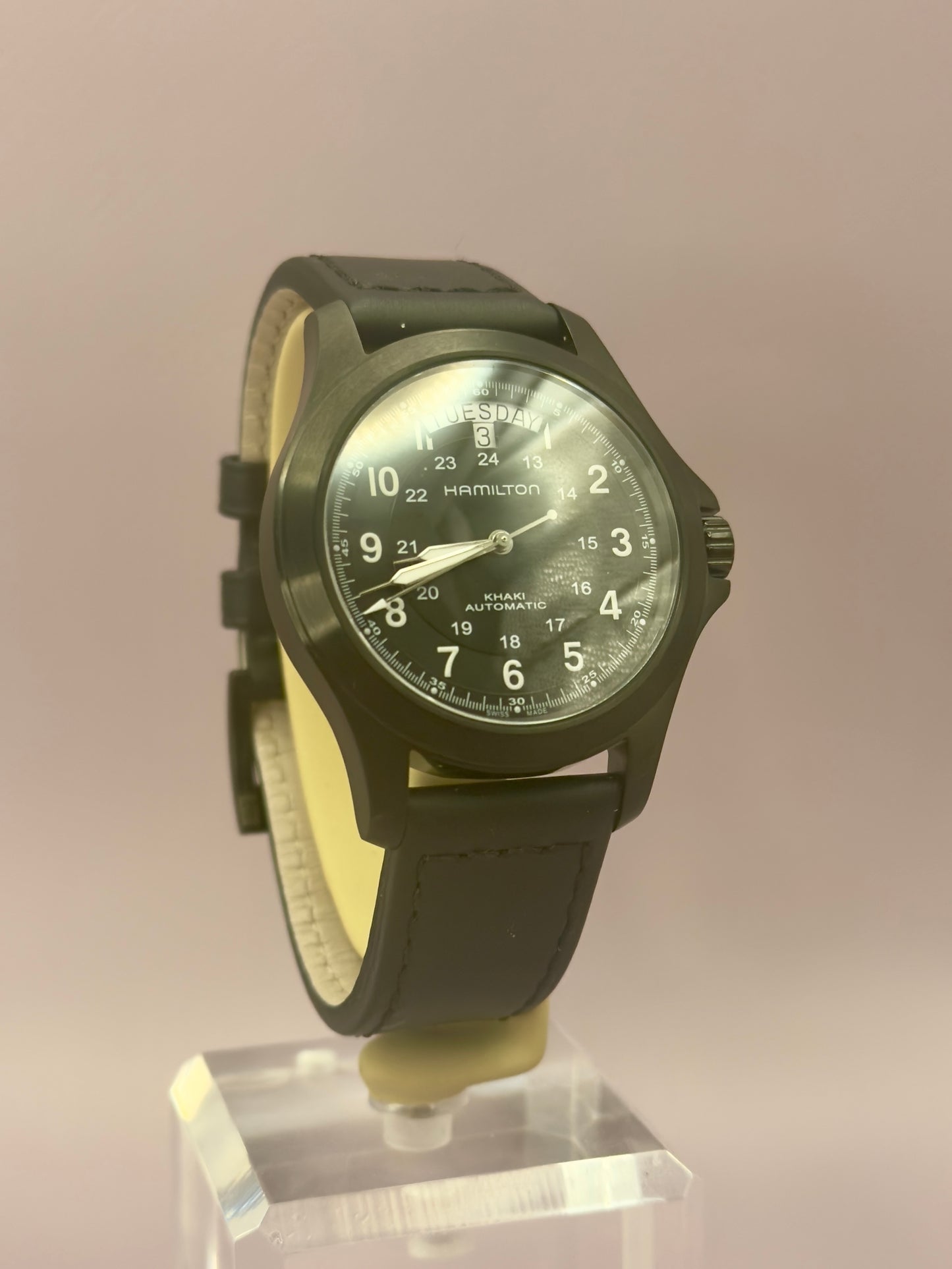 2022 Hamilton Khaki Field King Automatic - H64465733 - 40MM - Full Set Mint
