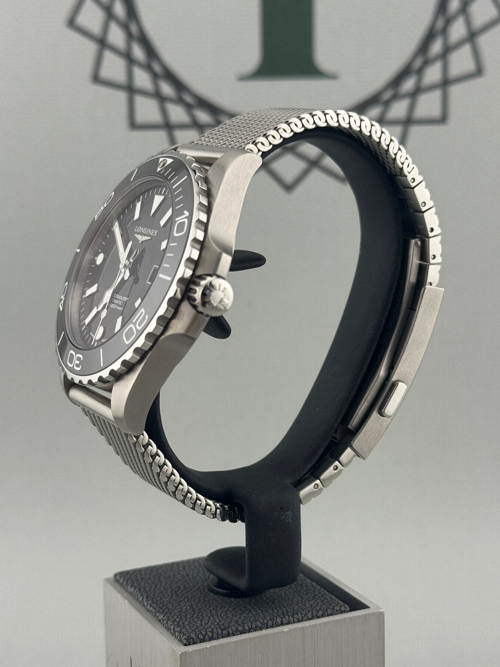 2026 Longines Hydroconquest Auto Black 42mm L3.788.4.70.6 Full Set + Warranty to 2031