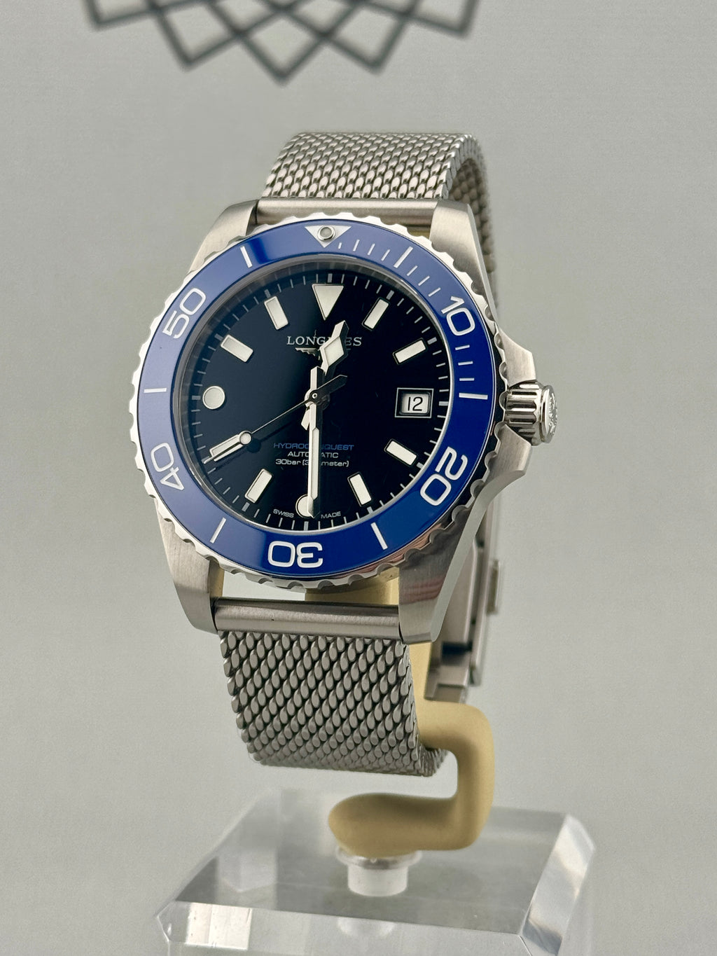 2026 Longines Hydroconquest Auto 39mm L3.779.4.90.6 Full Set + Warranty to 2031
