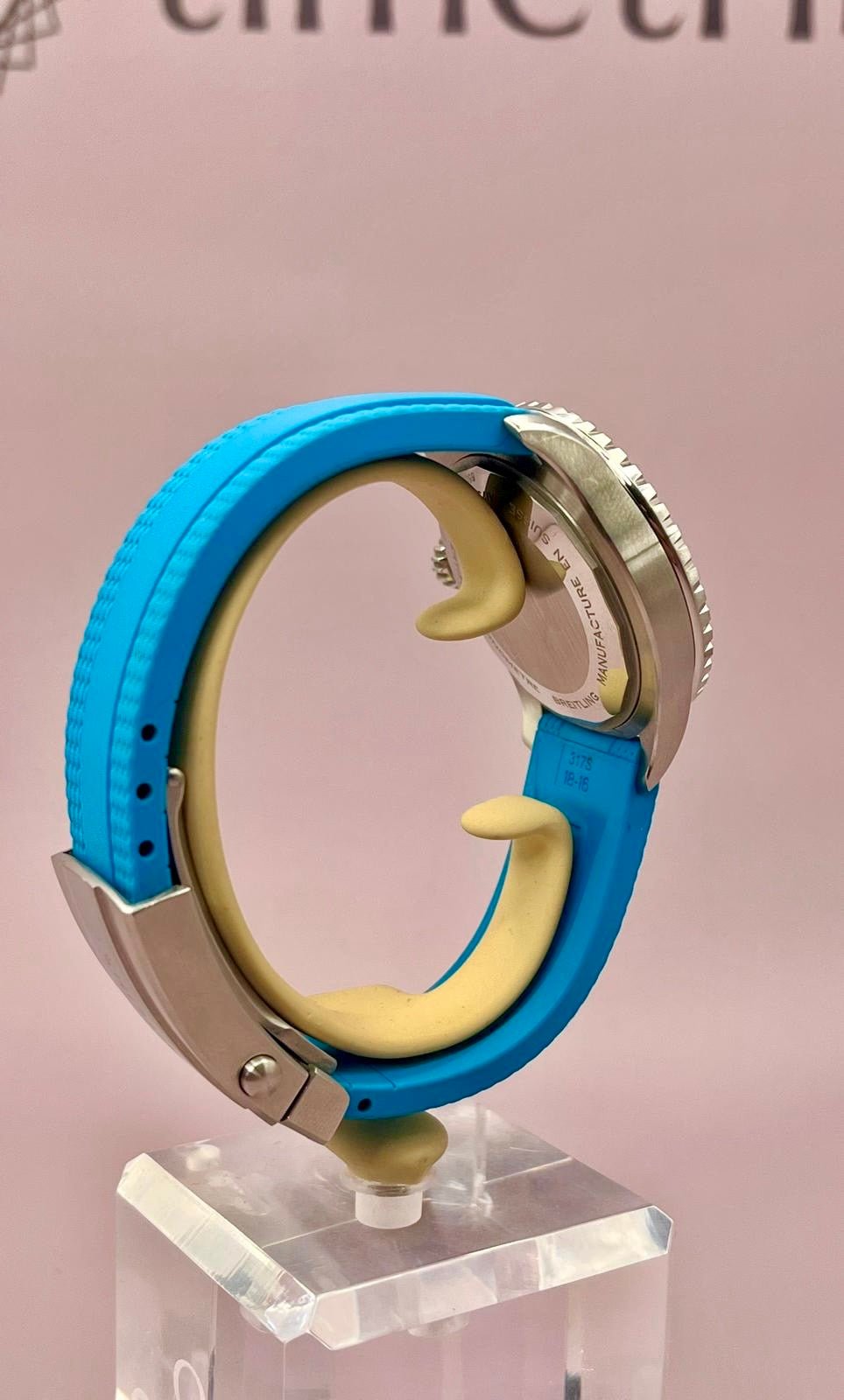 2022 Breitling Superocean A17377 Turquoise Dial - 36mm - Full Set - Rare Dial - TimeTribe