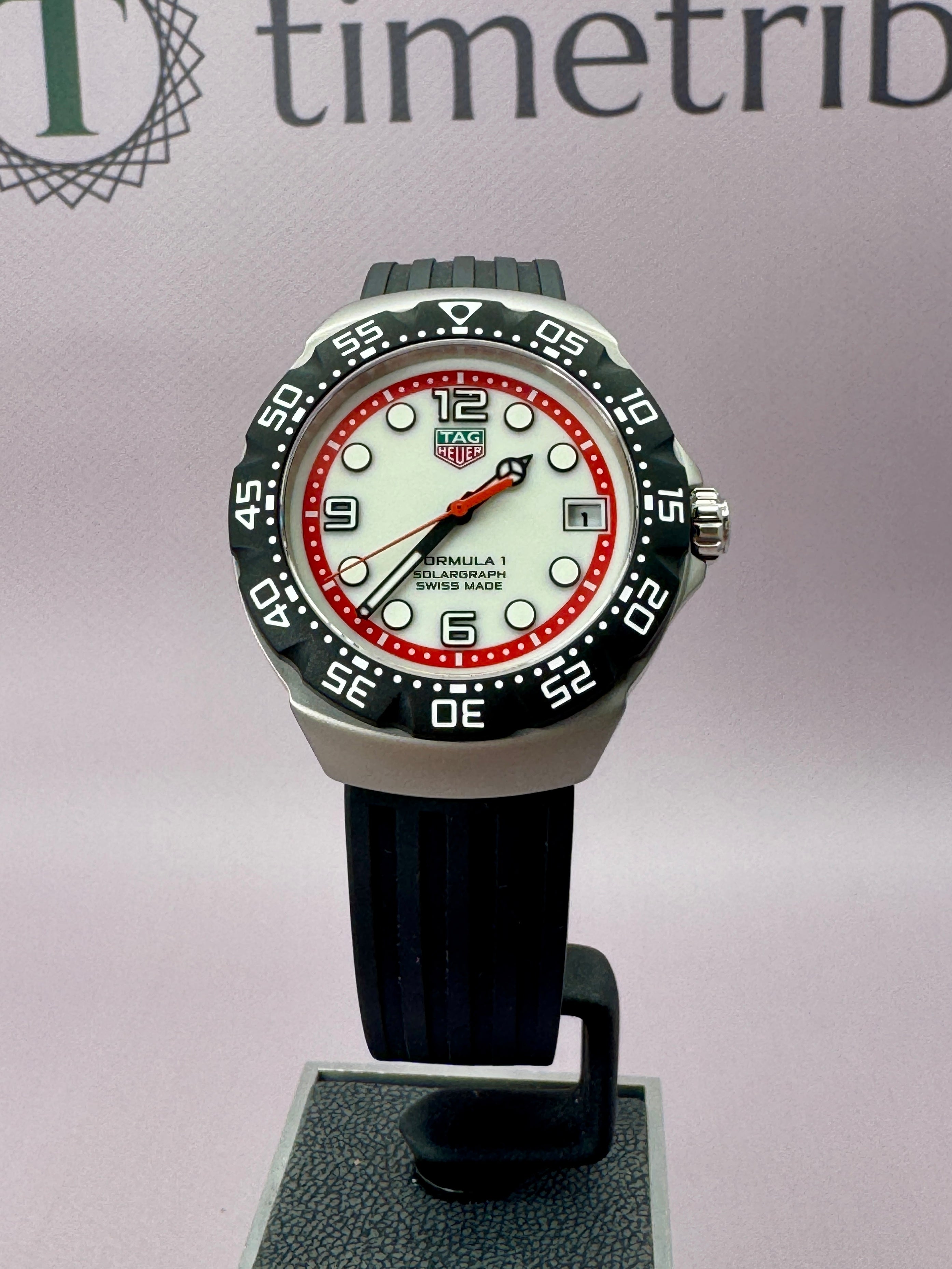 2025 *UNWORN* Tag Heuer Solargraph Formula 1 - 38MM - WBY111A.FT8106 - Full Set - TimeTribe