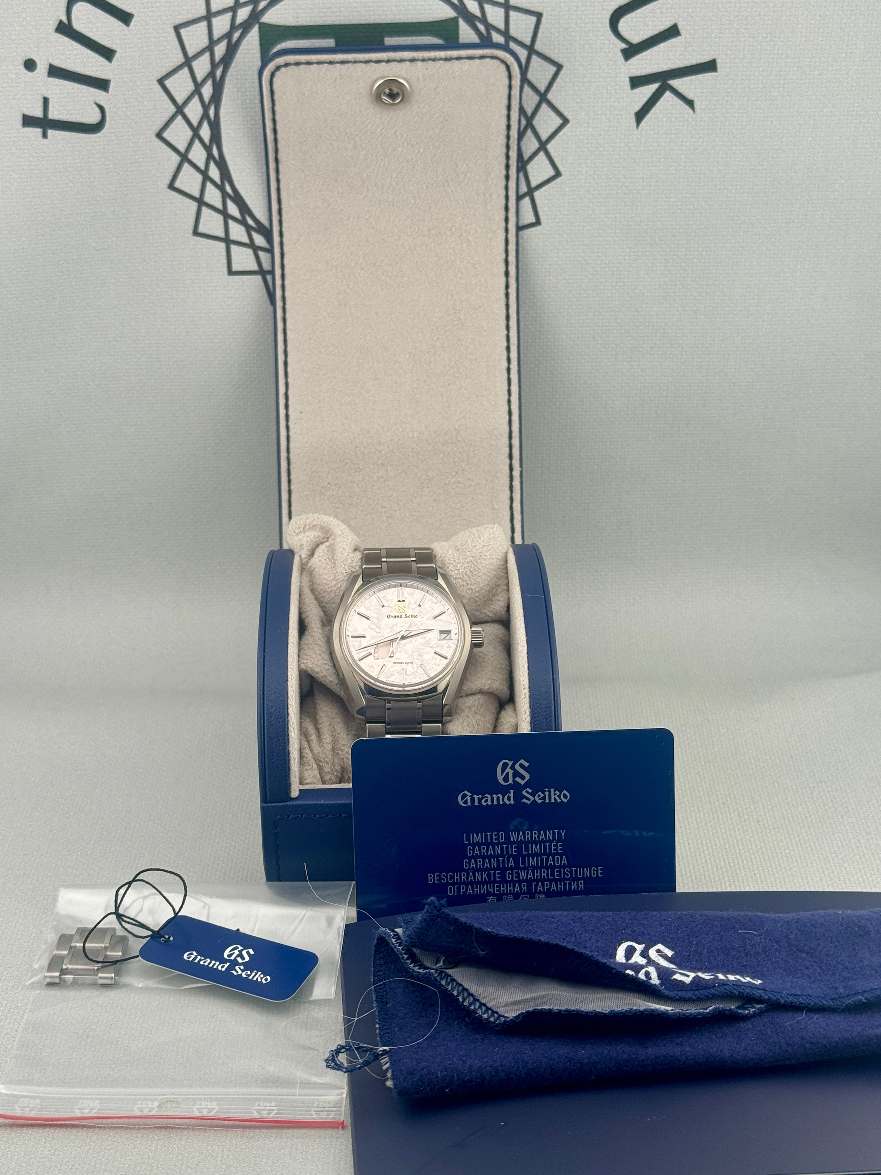 2025 GRAND SEIKO SBGA413G Spring Drive 'Shunbun Cherry Blossom' 40mm PX Welcome