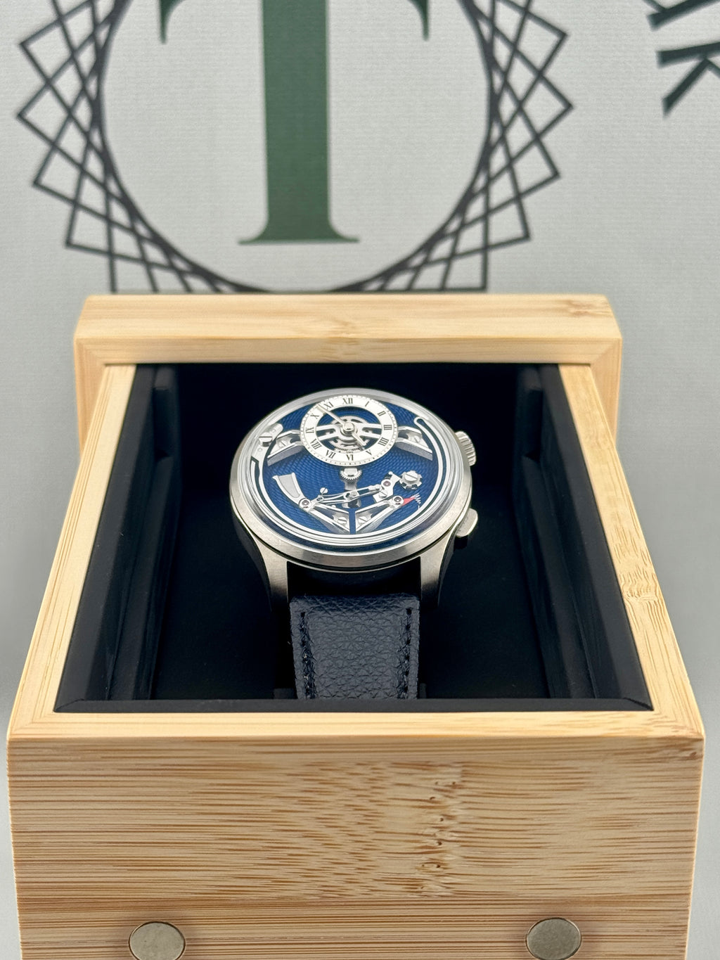 2025 Christopher Ward C1 Bel Canto Azzuro 41mm Full Set Part X/Finance Pos