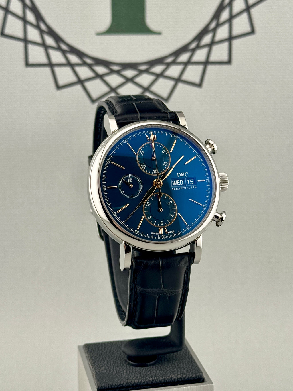 2022 IWC PORTOFINO Chronograph IW391306 42mm Full Set Px & Finance Poss