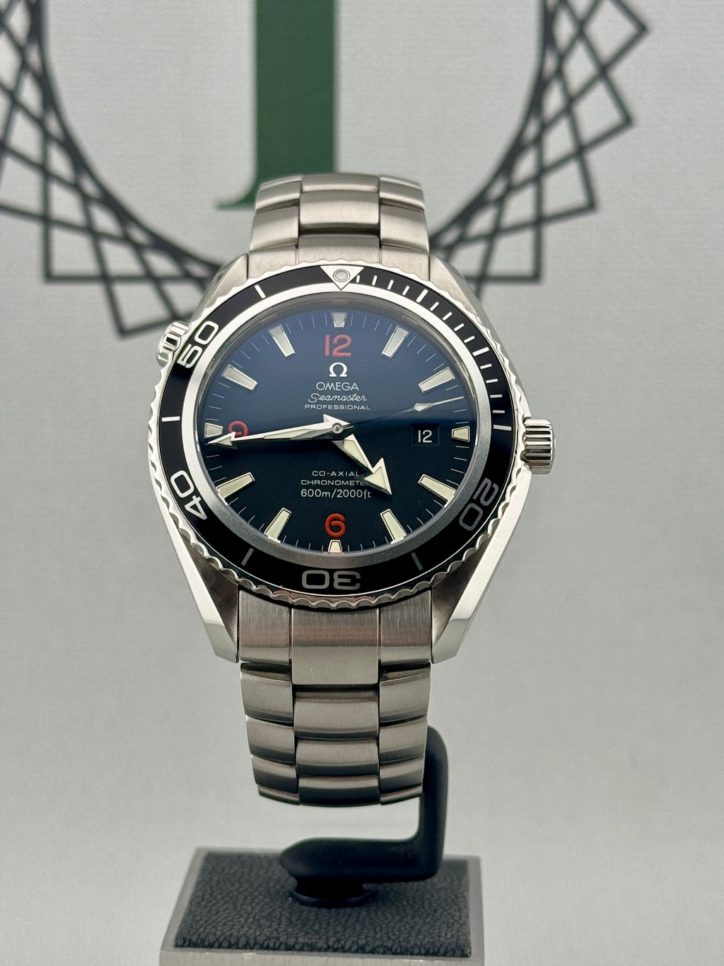 Omega Seamaster Planet Ocean 2200.51 Co Axial 600m Watch Full Set PX/Finance Pos