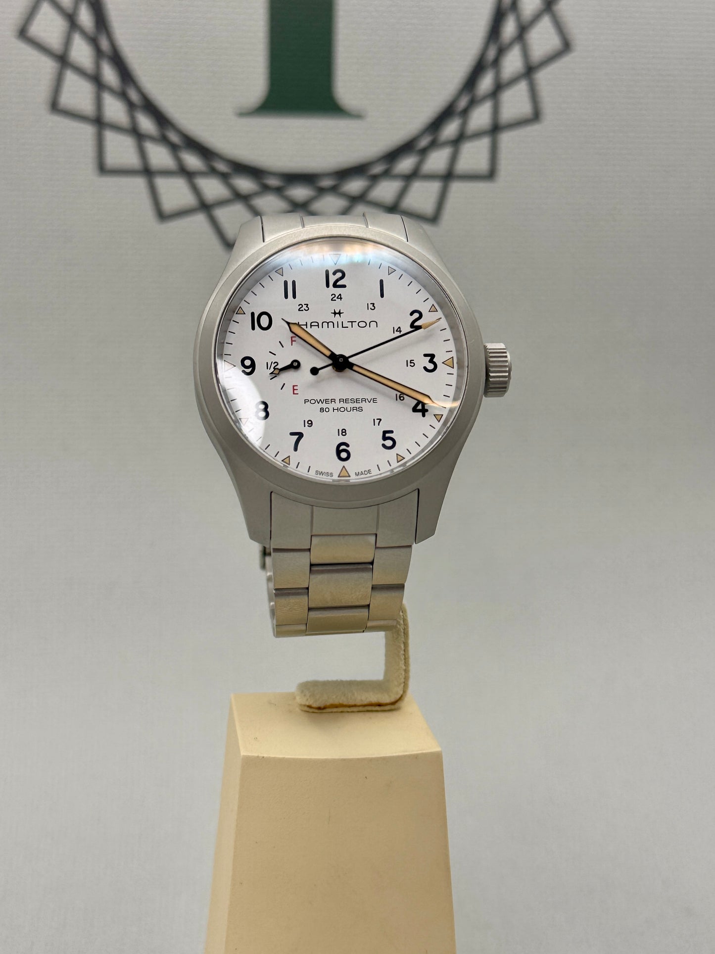 2025 Hamilton Khaki Field Power Reserve Men's Watch - H69509110 - 40mm