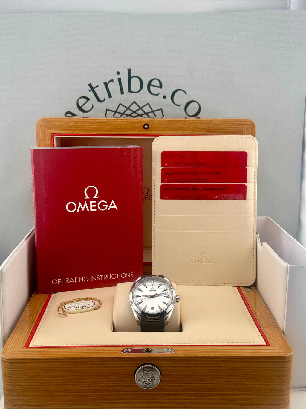 2021 Omega SeaMaster AquaTerra 41mm 220.12.41.21.02.002 Auto Full Set PX Poss