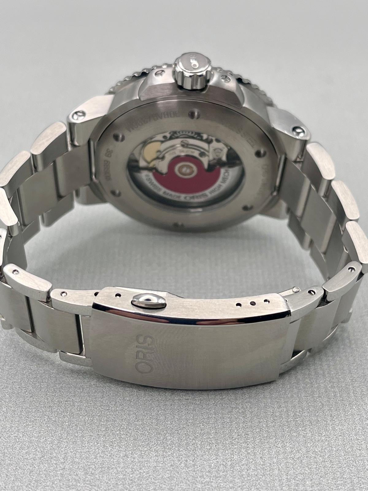 2022 Oris Aquis Automatic - 43.5mm - 01 733 7730 4158 - Full Set - Immaculate