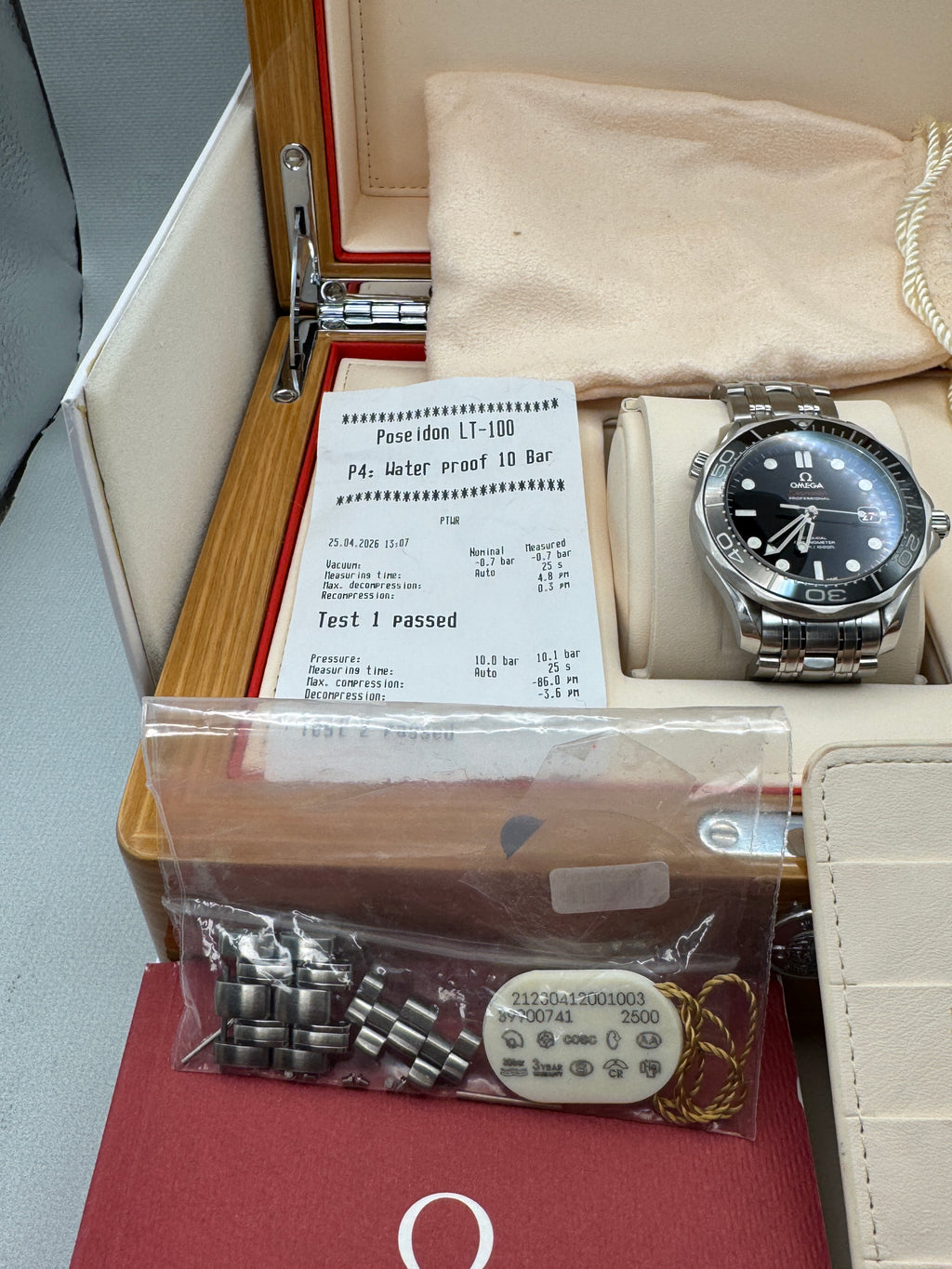 2019 OMEGA Seamaster 300 41mm 212.30.41.20.01.003 Full Set PX/Finance Available