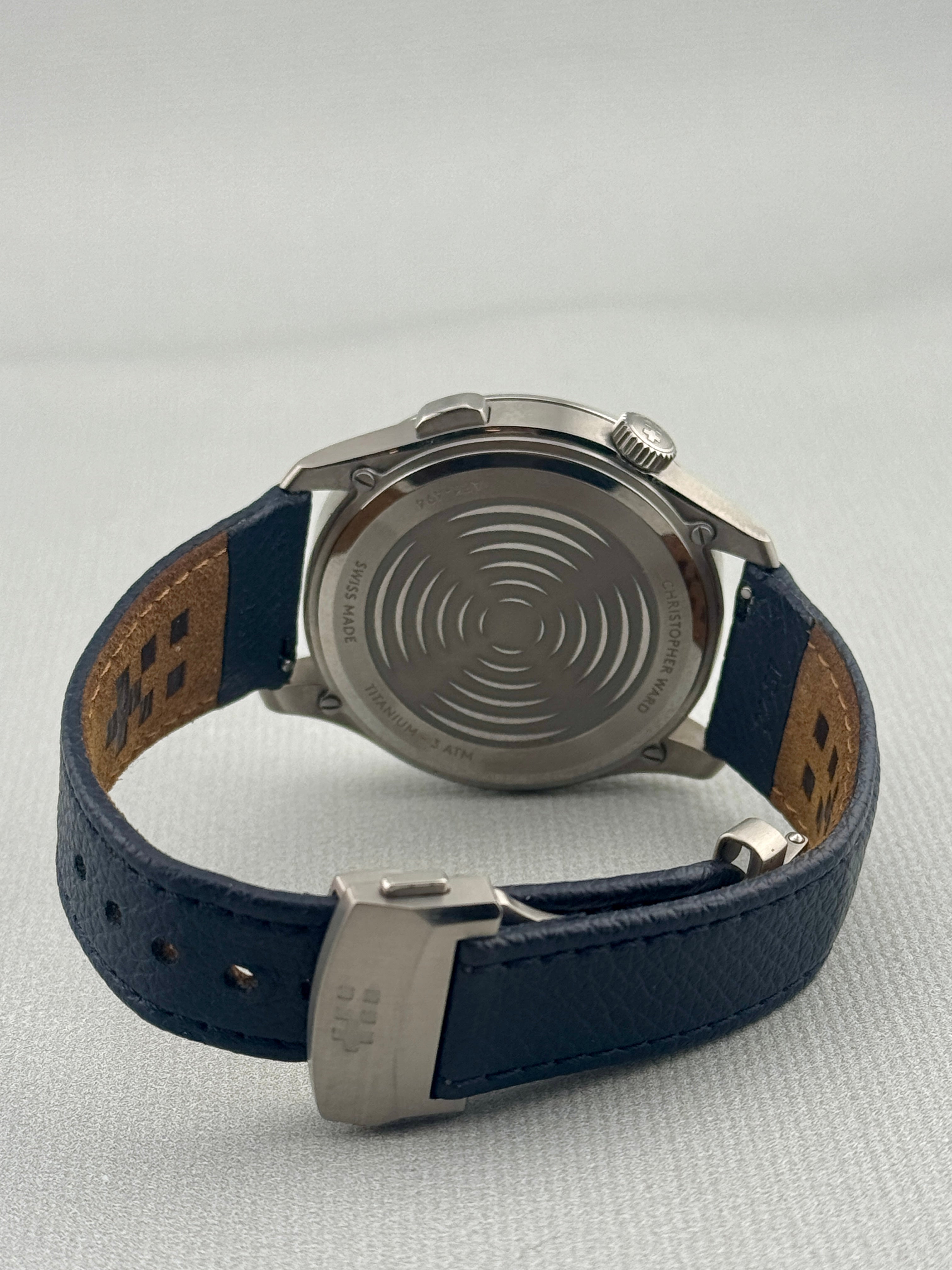 2025 Christopher Ward C1 Bel Canto Azzuro 41mm Full Set Part X/Finance Pos