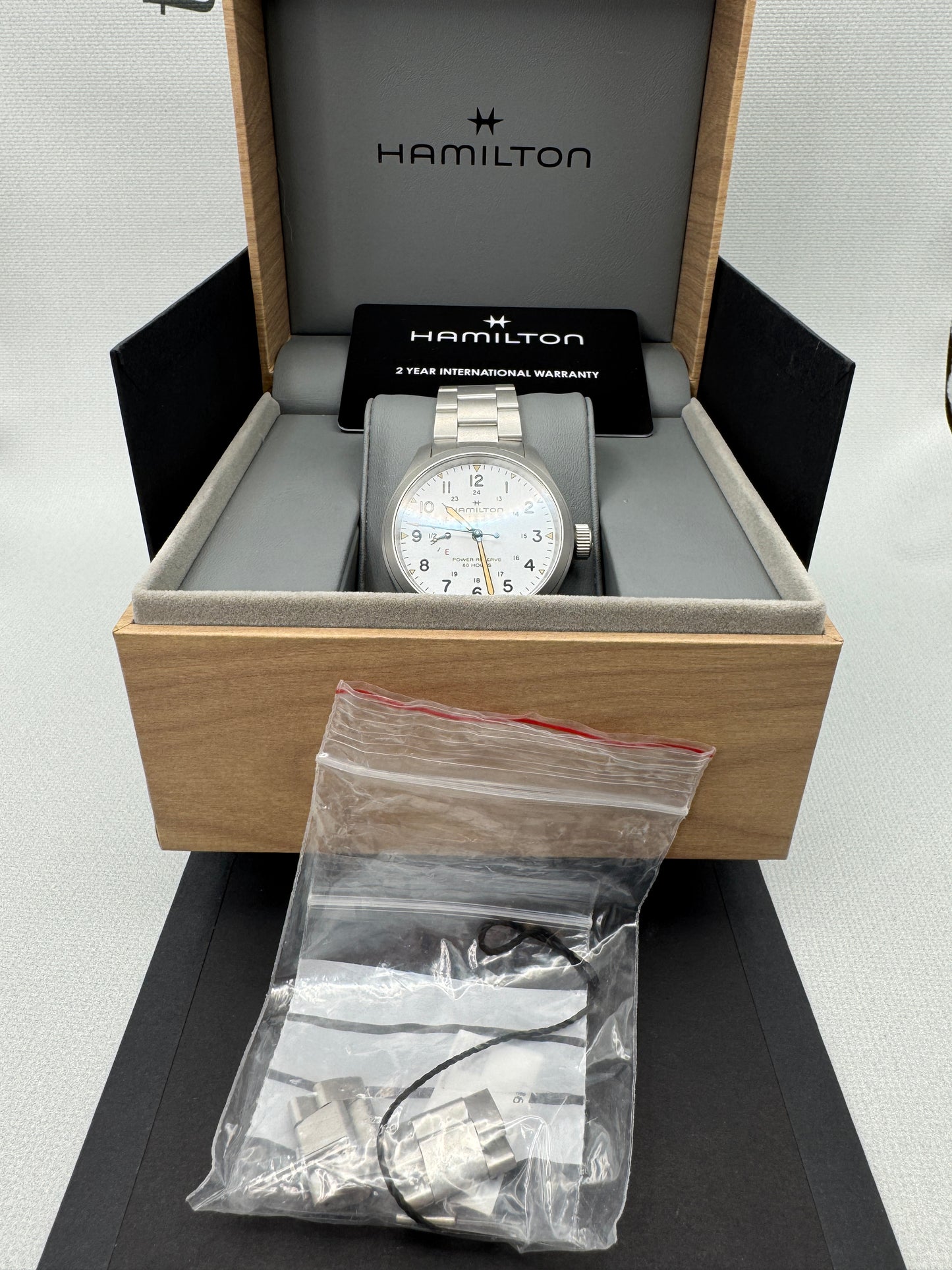 2025 Hamilton Khaki Field Power Reserve Men's Watch - H69509110 - 40mm