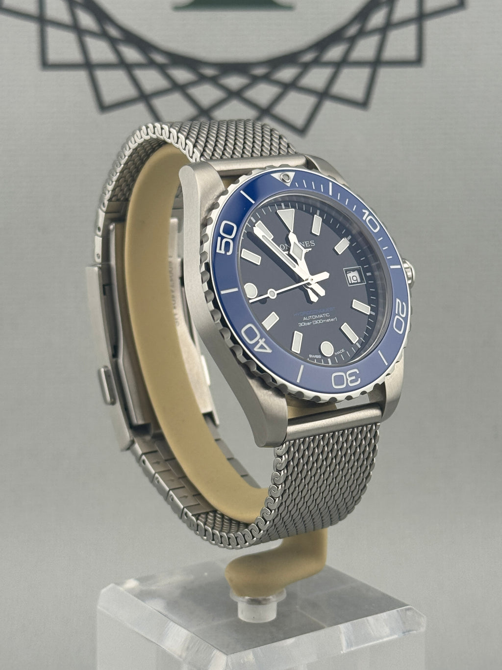 2026 Longines Hydroconquest Auto 39mm L3.779.4.90.6 Full Set + Warranty to 2031
