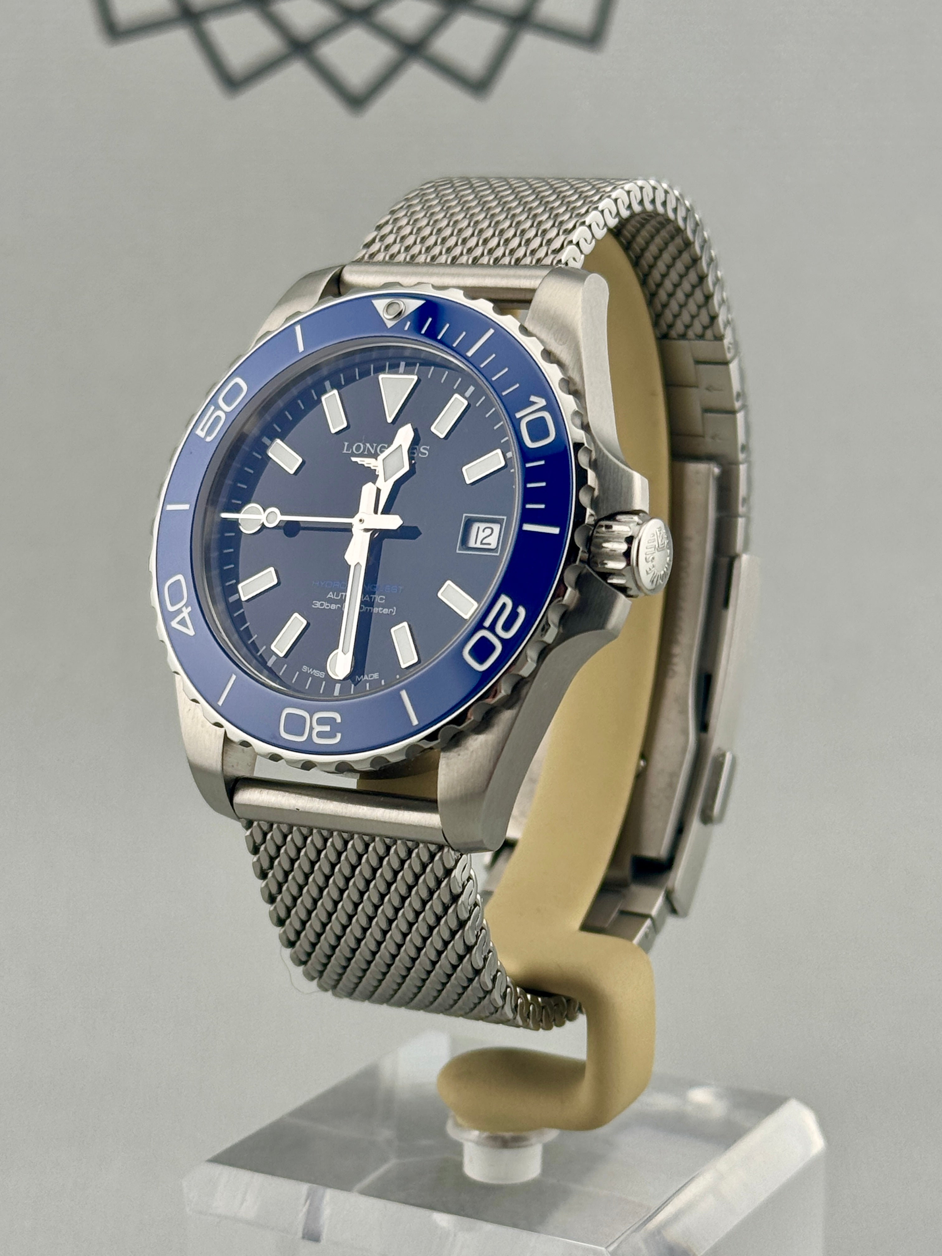 2026 Longines Hydroconquest Auto 39mm L3.779.4.90.6 Full Set + Warranty to 2031