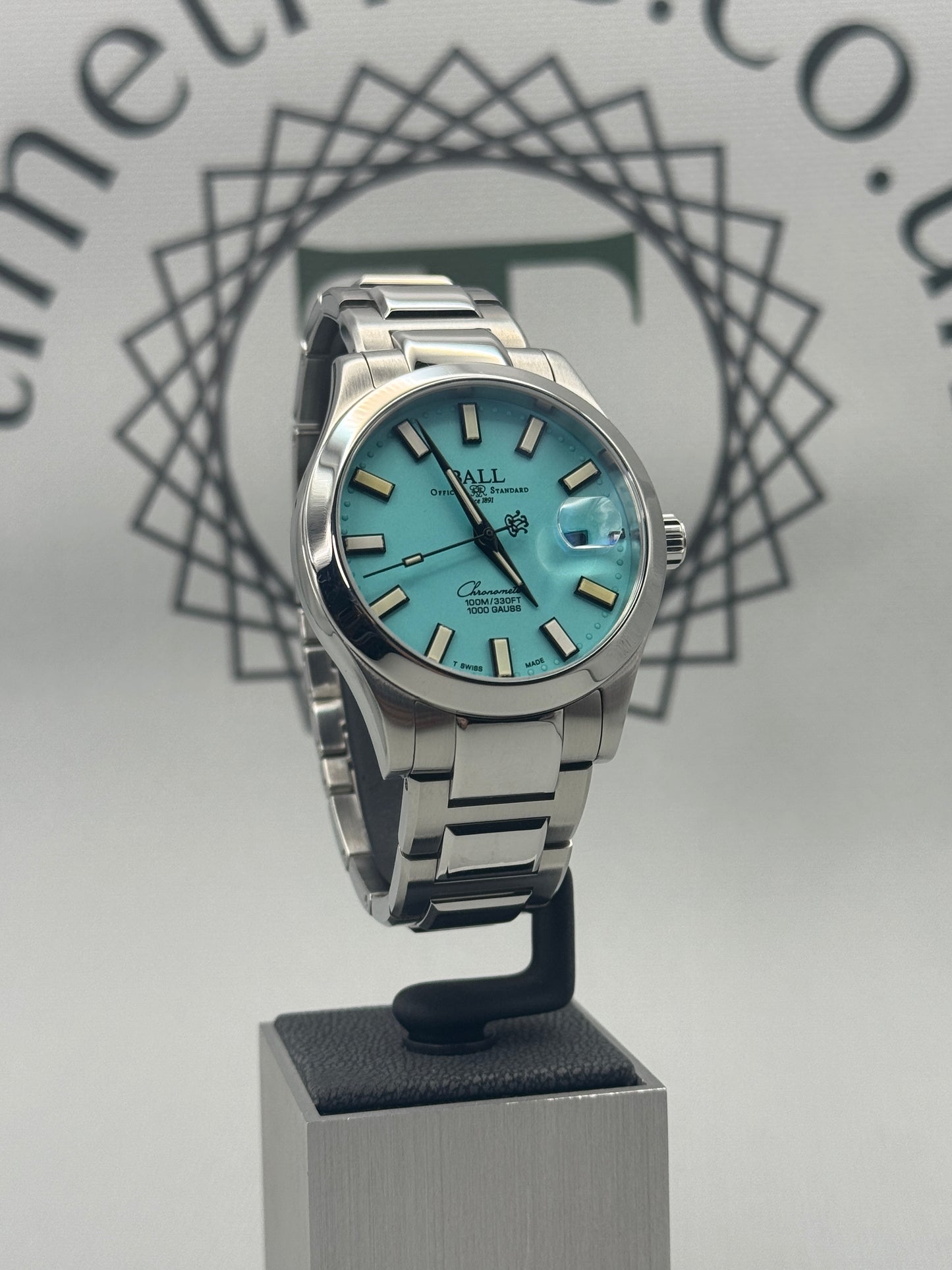 2025 BALL Engineer Marvelite Chronometer NM9026C-S44CJ-TQR SW07216 Full Set