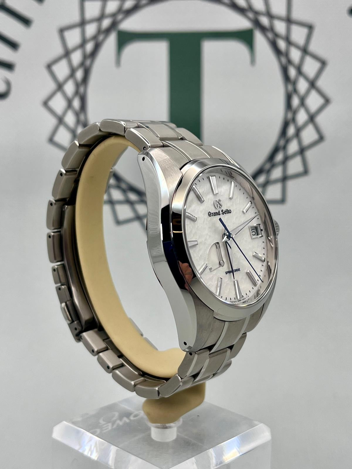 GRAND SEIKO Snowflake SBGA211 40mm Titanium Full Set Immaculate PX Welcome