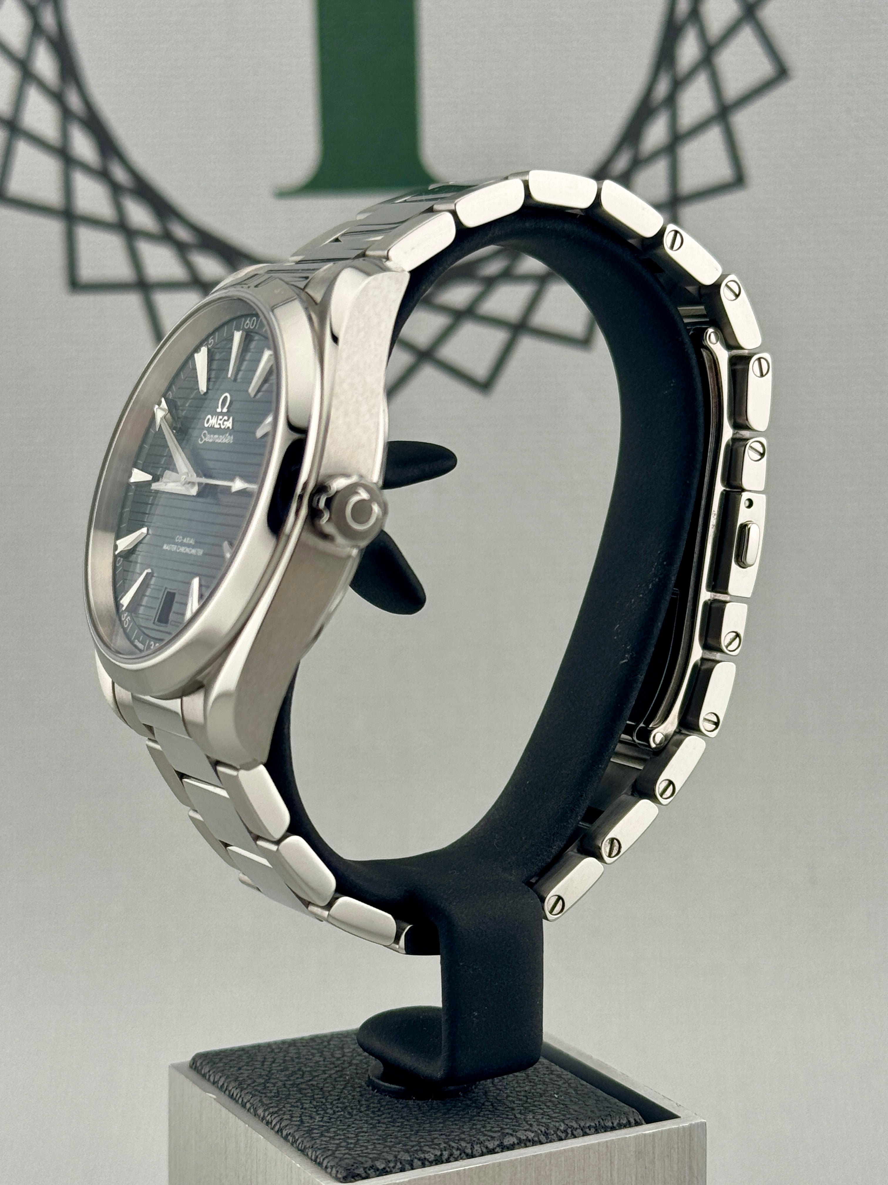 2022 Omega SeaMaster AquaTerra Green Dial 41mm 220.10.41.21.10.001 Auto PX Poss