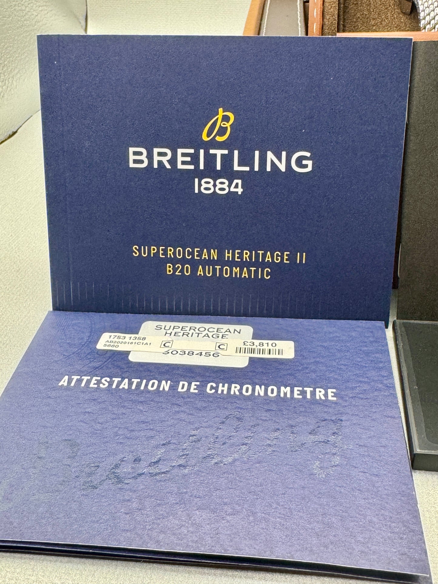 2019 Breitling Superocean Heritage II B20 46mm- AB2020 -Full Set