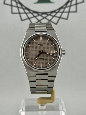 2026 Tissot PRX Auto 38mm Titanium T137.807.44.061.00 Full Set PX/Finance