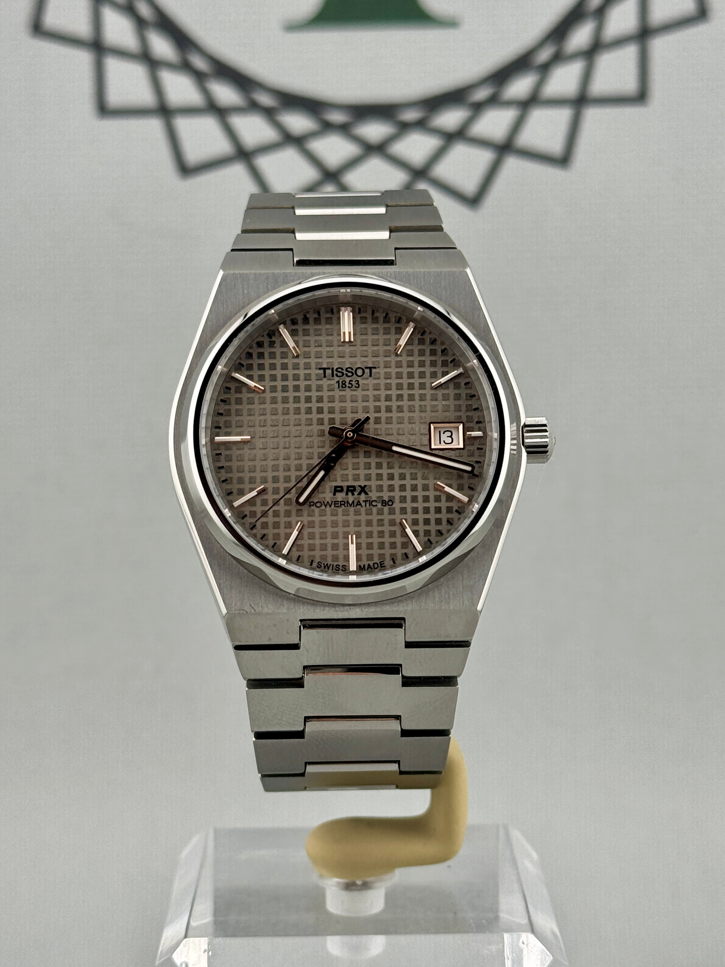 2026 Tissot PRX Auto 38mm Titanium T137.807.44.061.00 Full Set PX/Finance