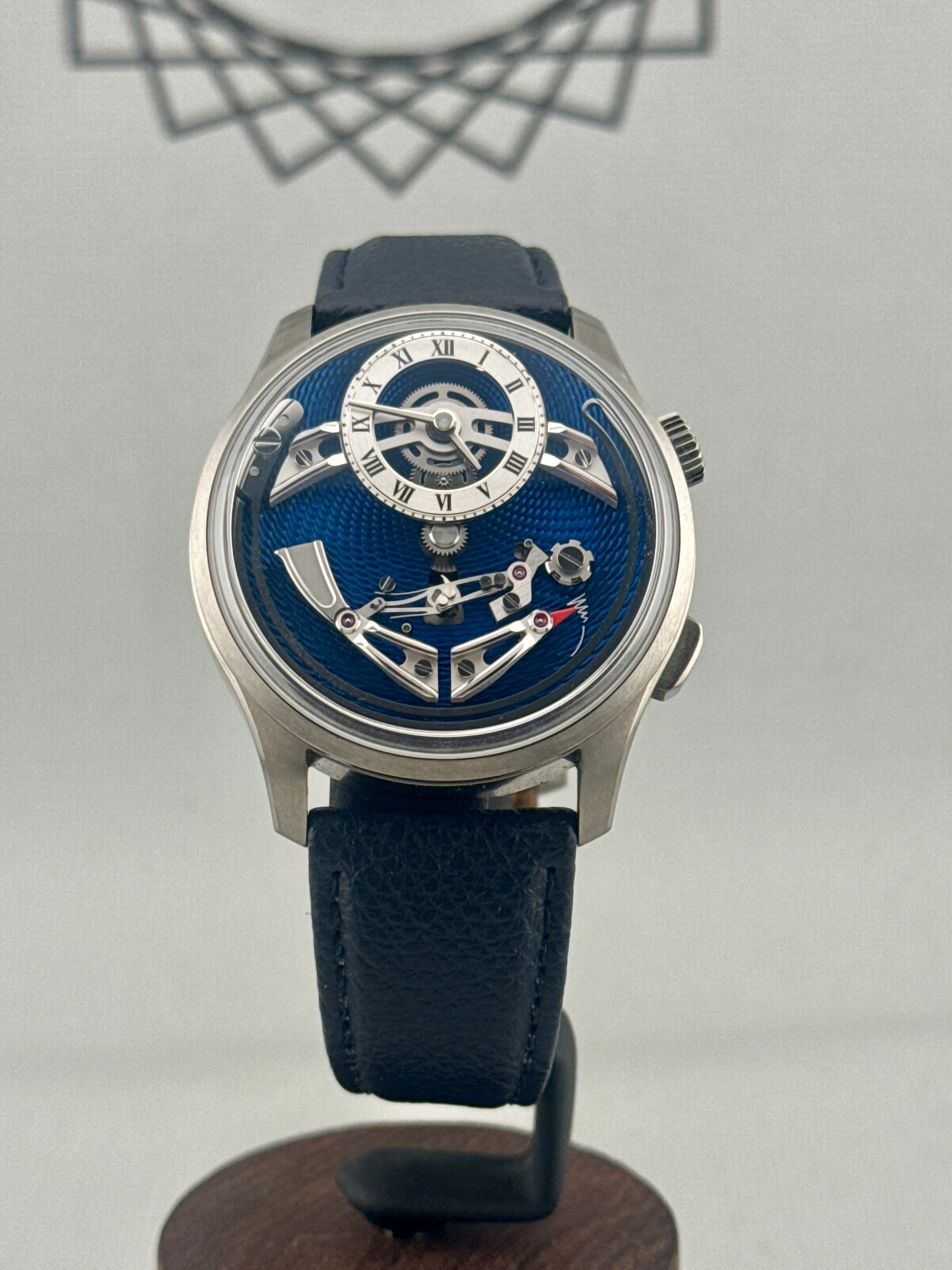 2025 Christopher Ward C1 Bel Canto Azzuro 41mm Full Set Part X/Finance Pos