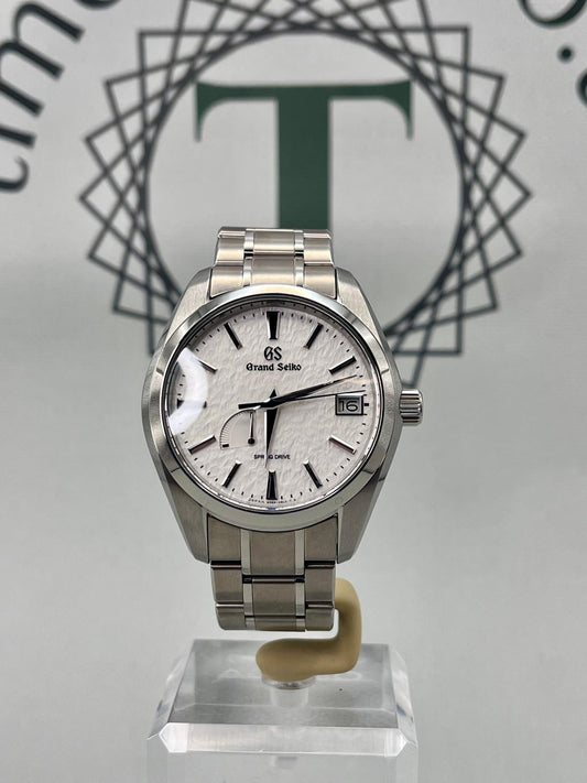 GRAND SEIKO Snowflake SBGA211 40mm Titanium Full Set Immaculate PX Welcome