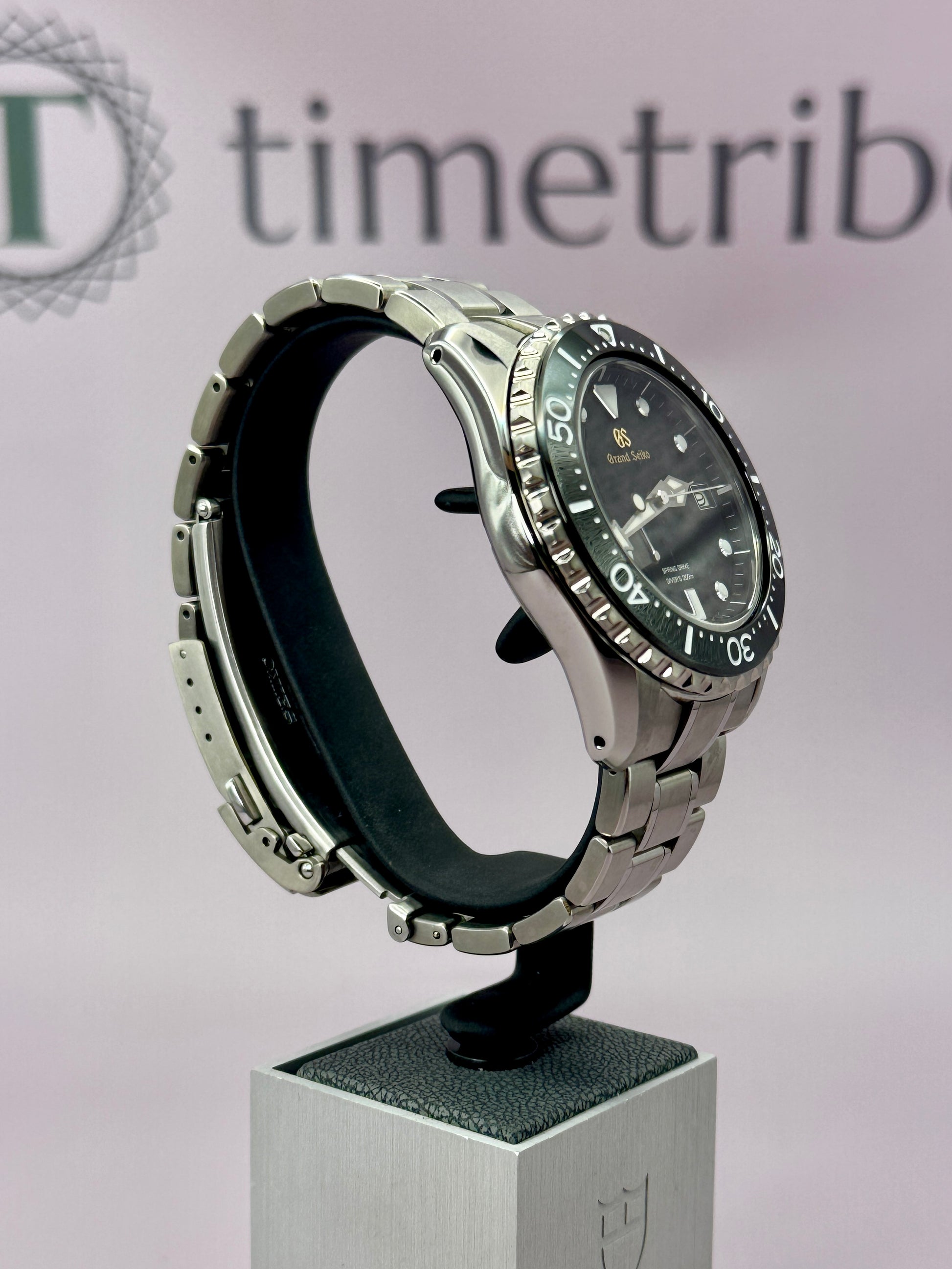 GRAND SEIKO SBGA231 Spring Drive - Titanium - Full Set - PX Welcome - RARE! - TimeTribe