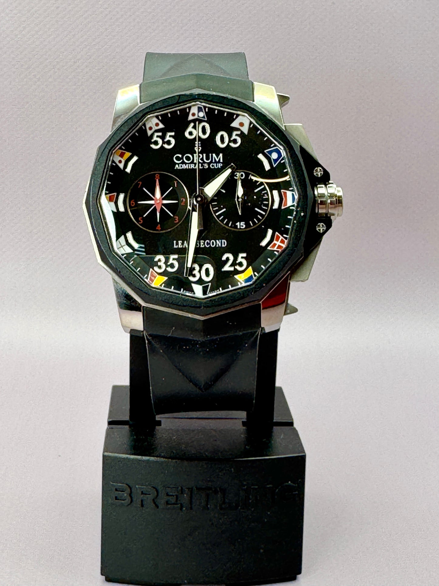 2018 Corum Admirals Cup Men's Watch -48MM -947.931.04/0371AN22 -Full Set