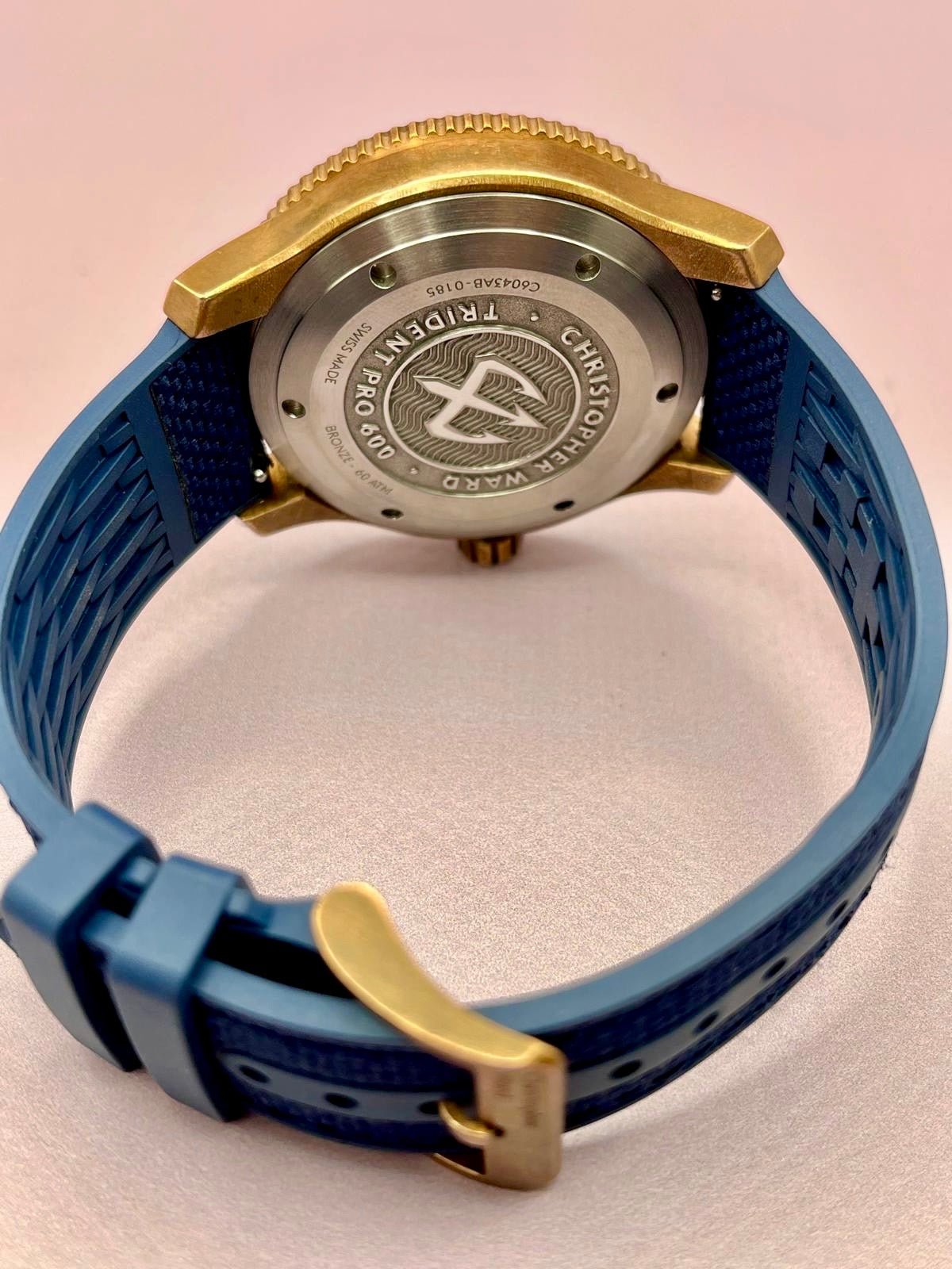 Christopher Ward C60 Trident Pro 600 Bronze Wristwatch 43mm - TimeTribe