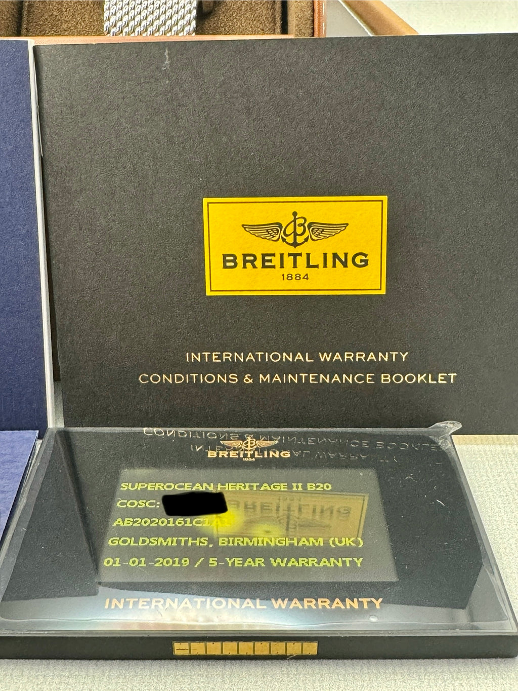 2019 Breitling Superocean Heritage II B20 46mm- AB2020 -Full Set