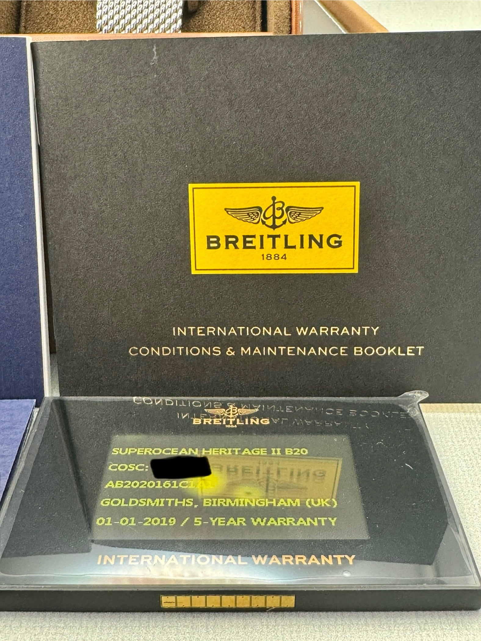 2019 Breitling Superocean Heritage II B20 46mm- AB2020 -Full Set
