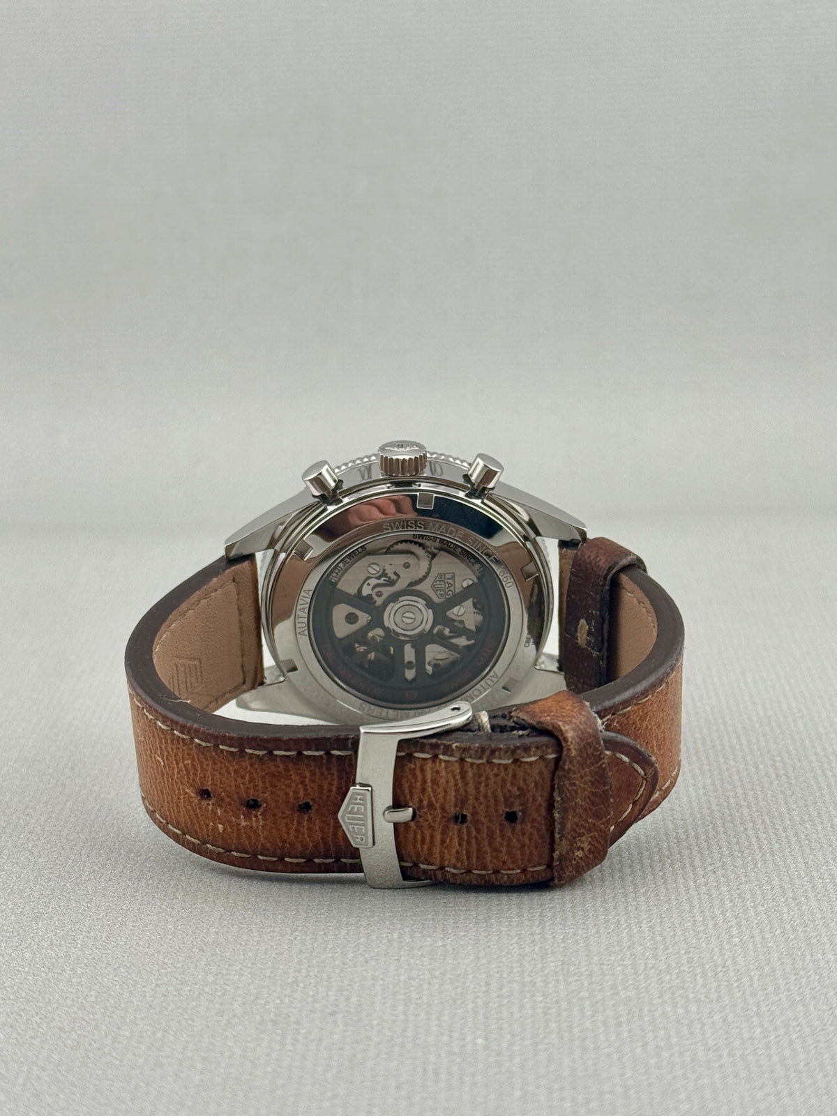 2018 TAG Heuer Autavia Caliber 02 42mm Chrono CBE2110.FC8226 Full Set Part X Pos