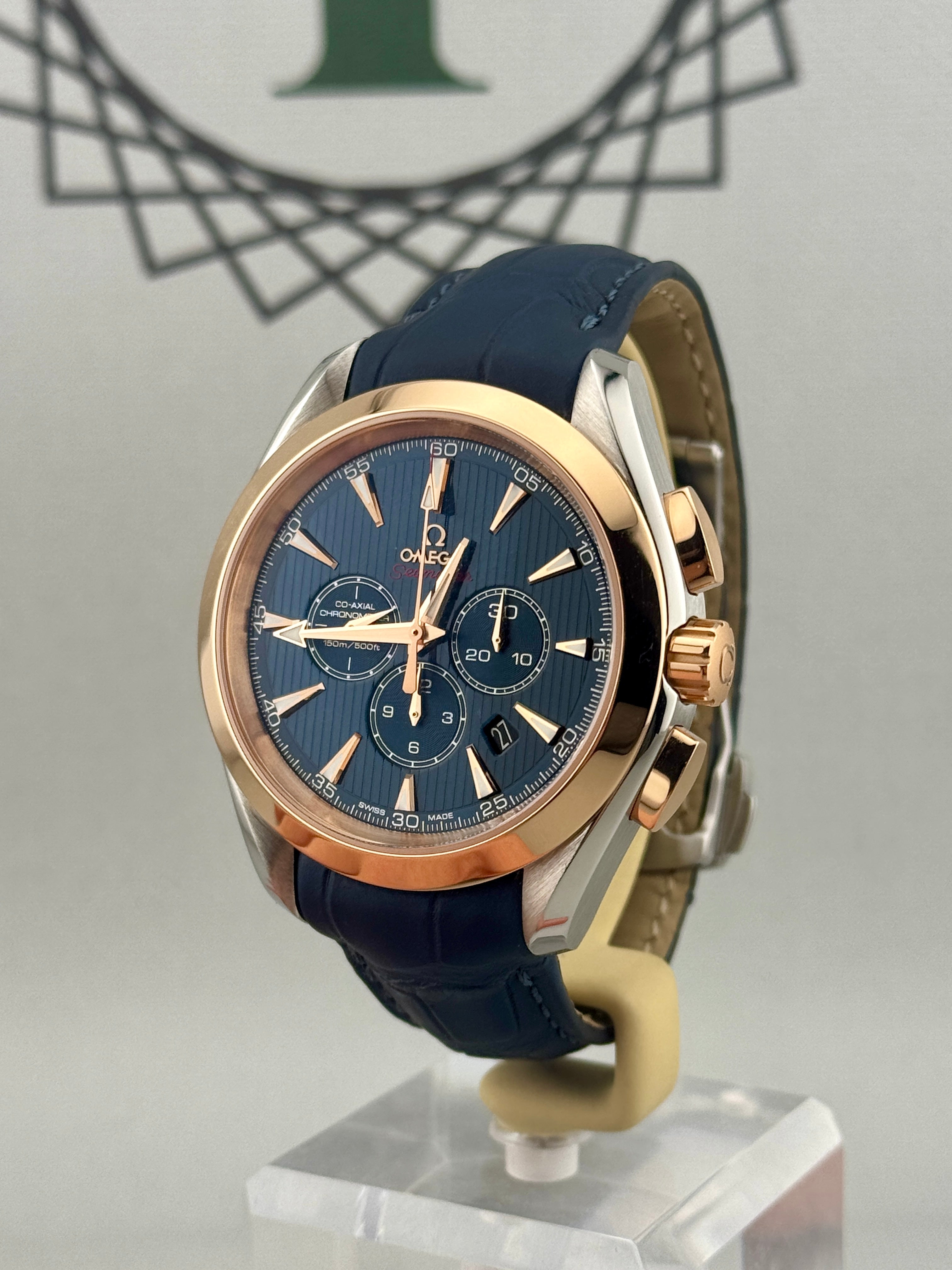 2012 Omega Seamaster Aqua Terra Sedna Gold 522.23.44.50.03.001 44m Full Set PX